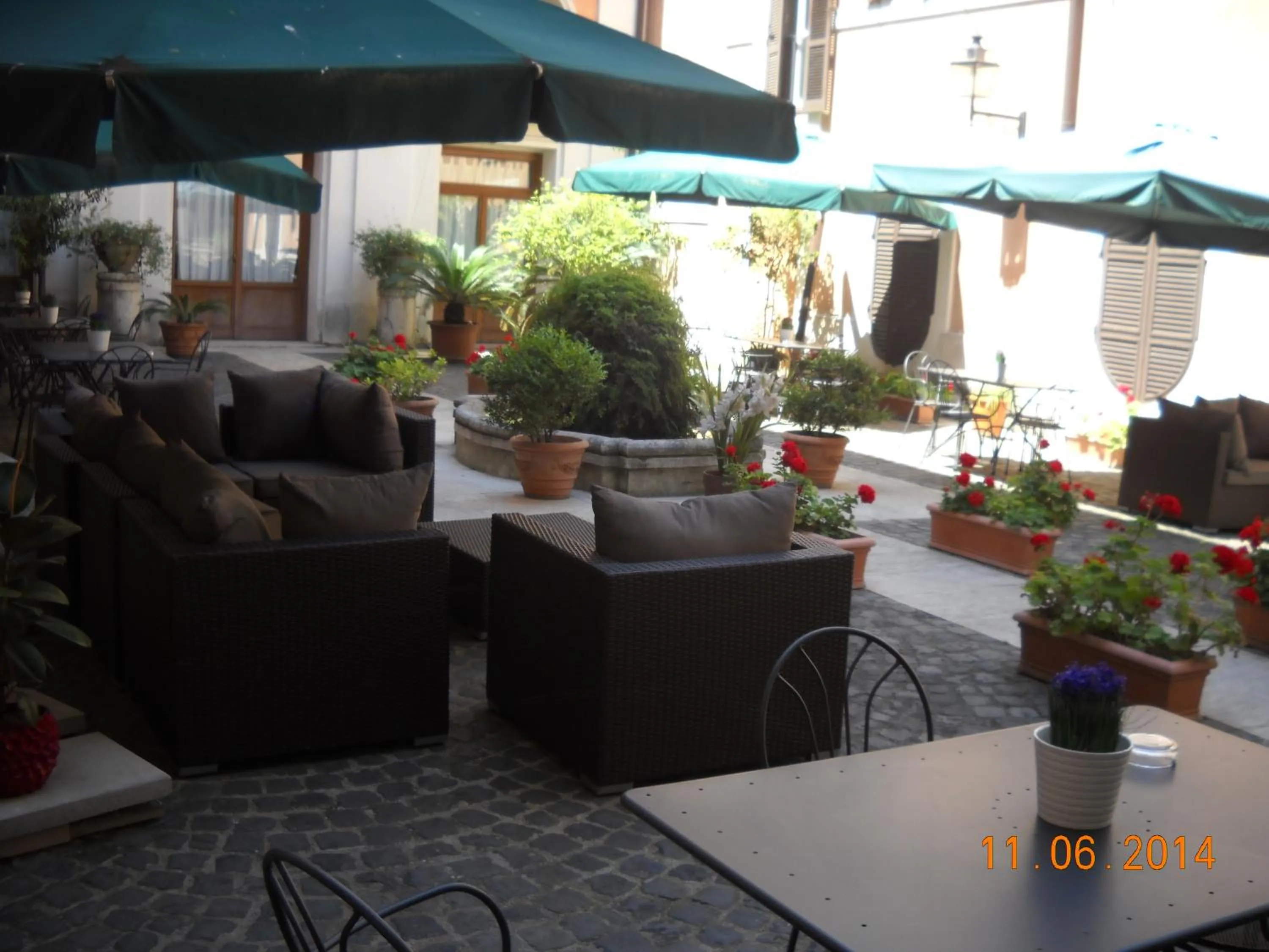 Patio in Relais Hotel Antico Palazzo Rospigliosi