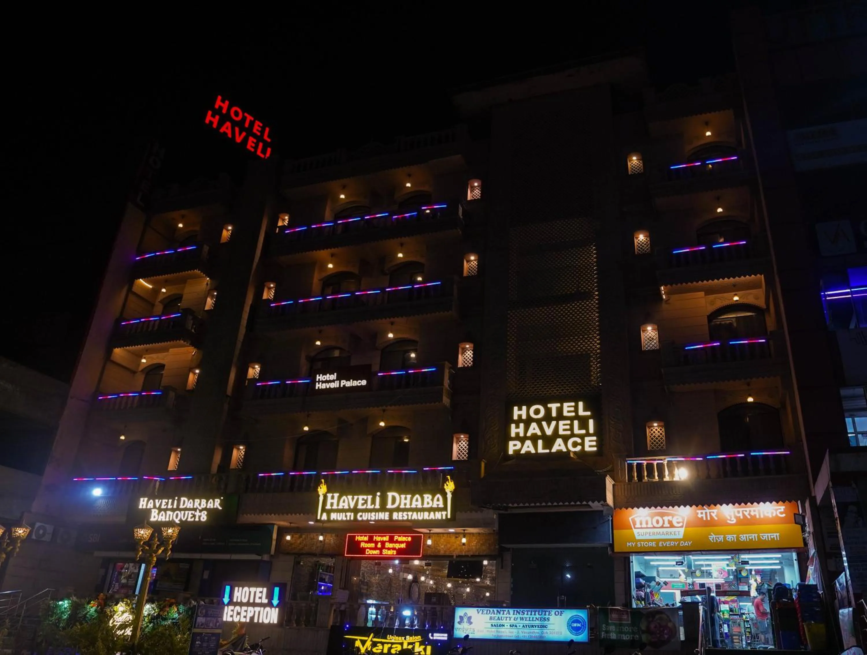 Property building in Hotel Haveli Palace