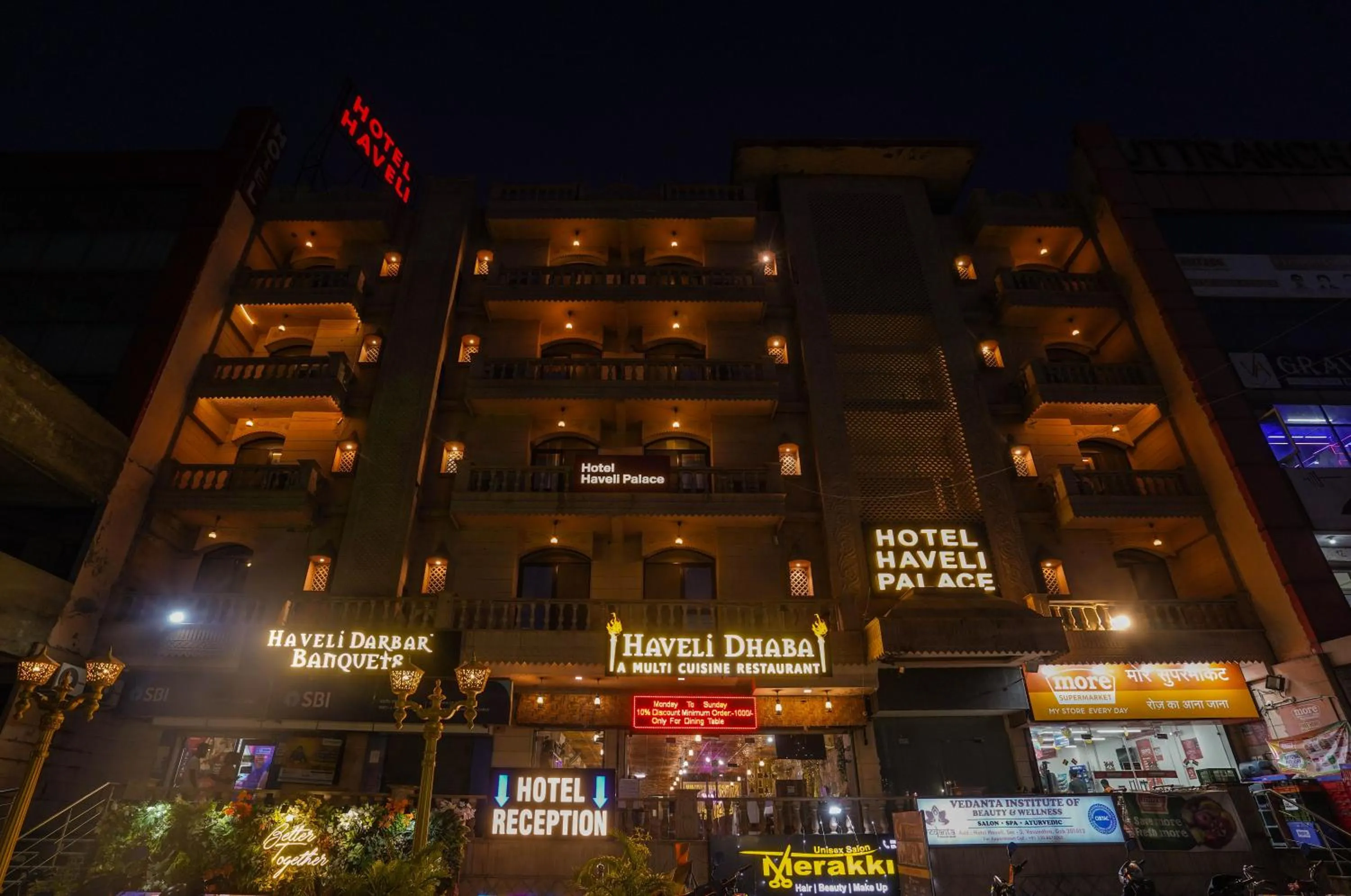 Property building in Hotel Haveli Palace