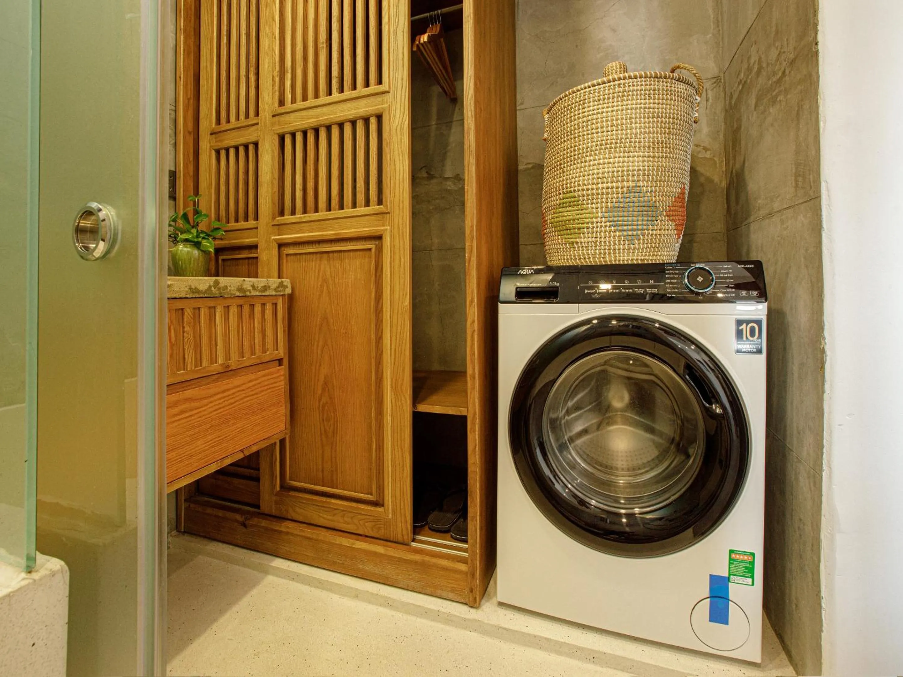 washing machine in TA Danang Boutique Hotel