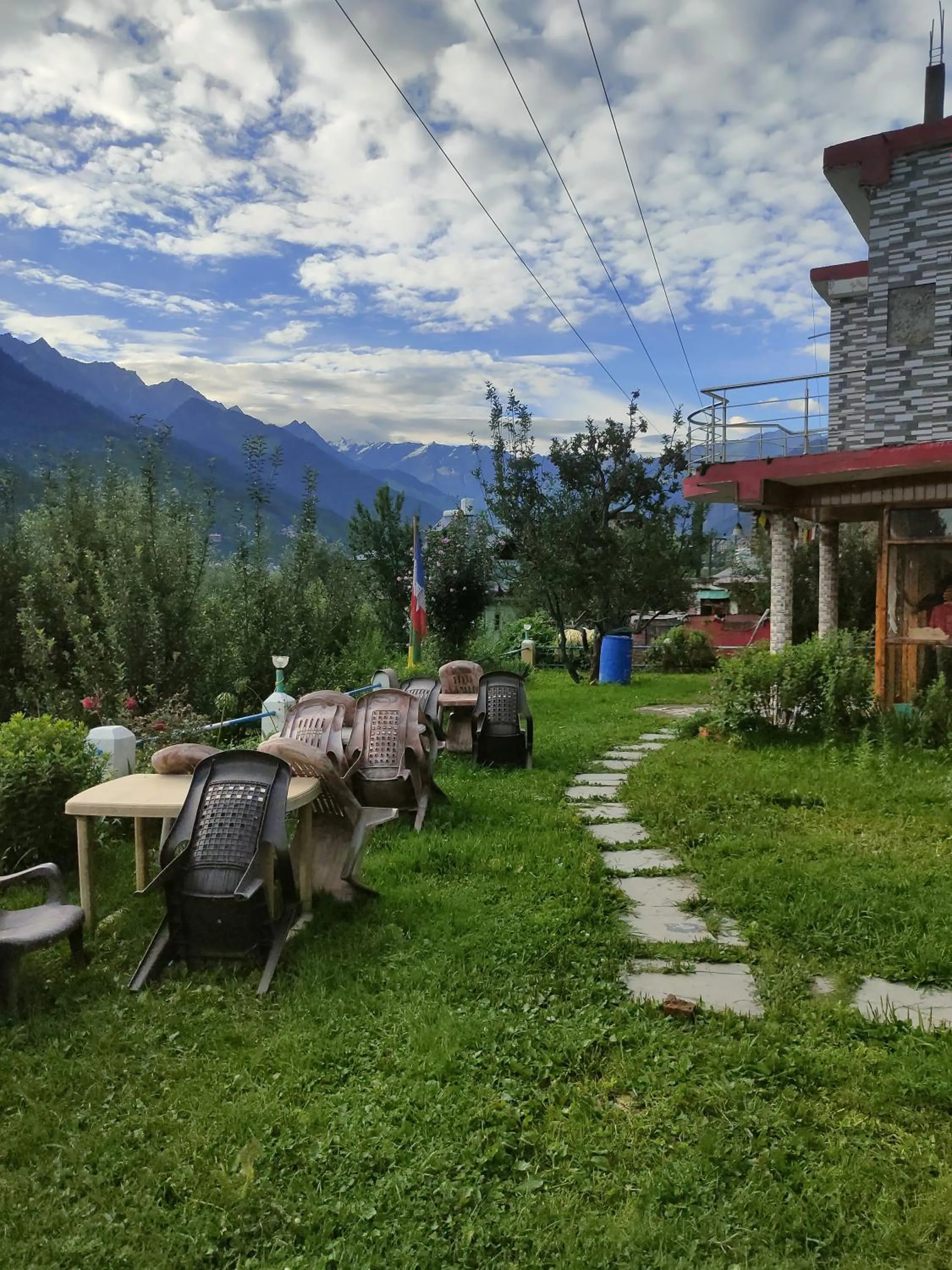 Property building in indian backpackers hostel