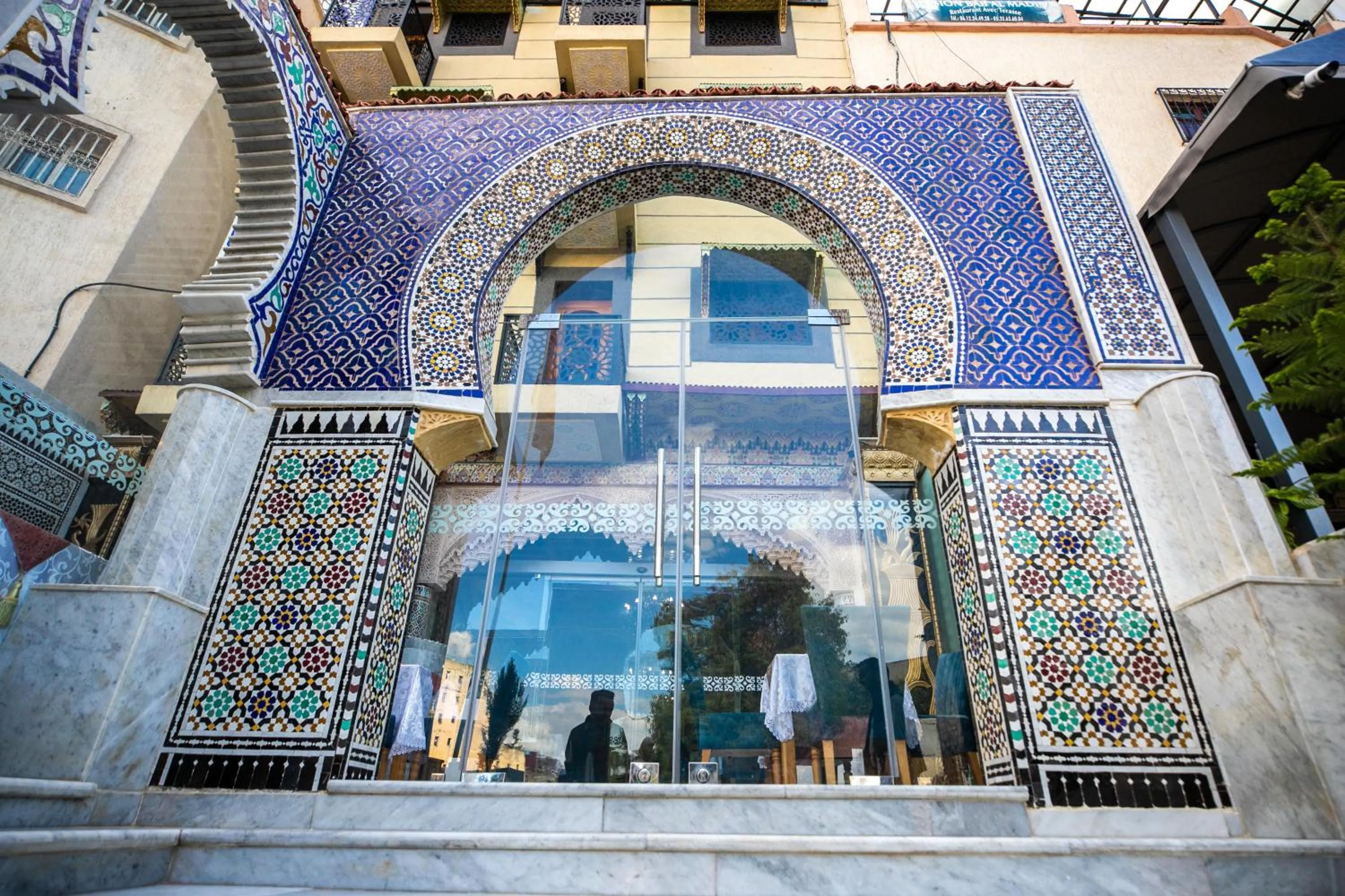 Facade/entrance in Hotel & Ryad DALILA