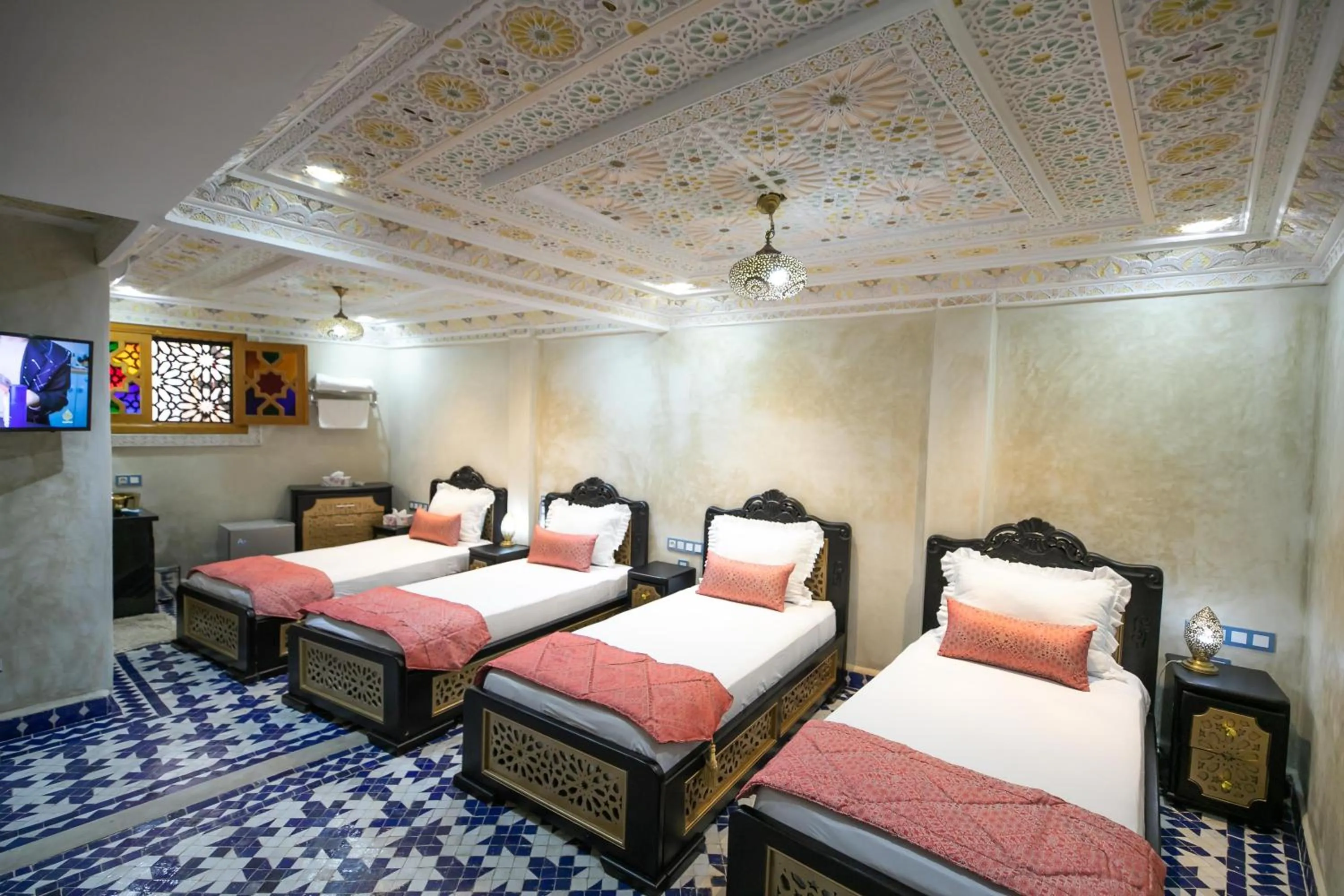 Bed in Hotel & Ryad DALILA