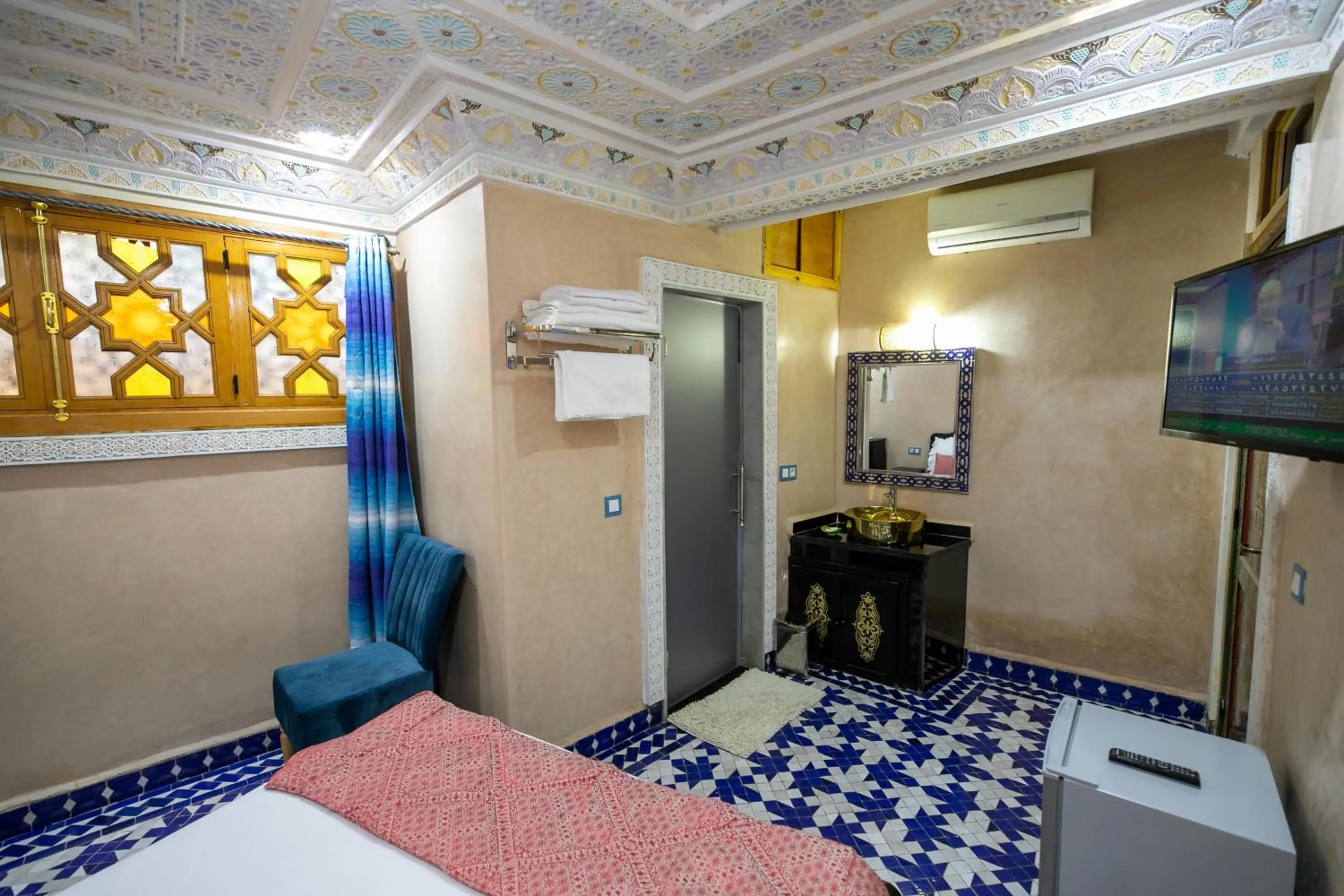 Bed in Hotel & Ryad DALILA