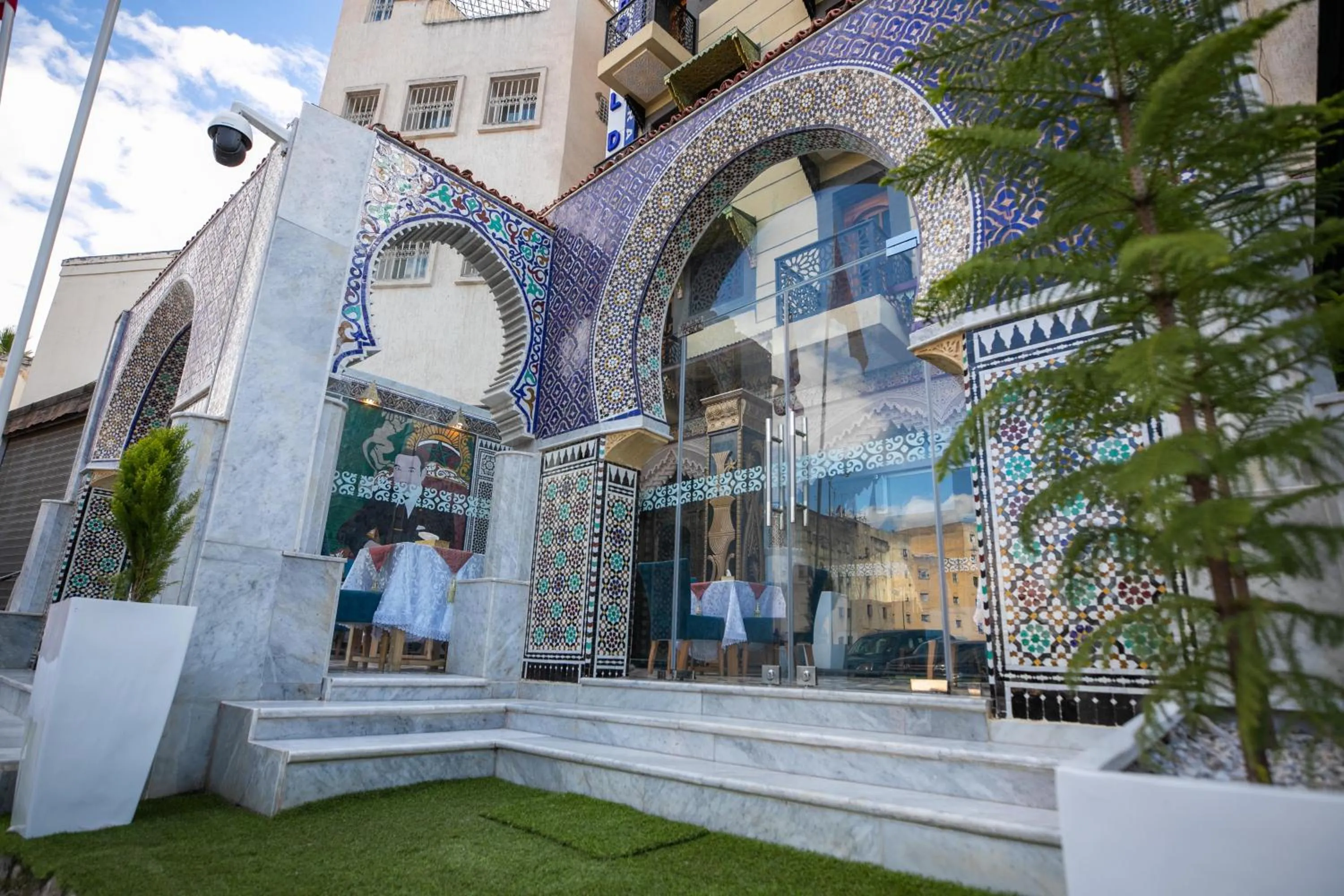 Facade/entrance in Hotel & Ryad DALILA