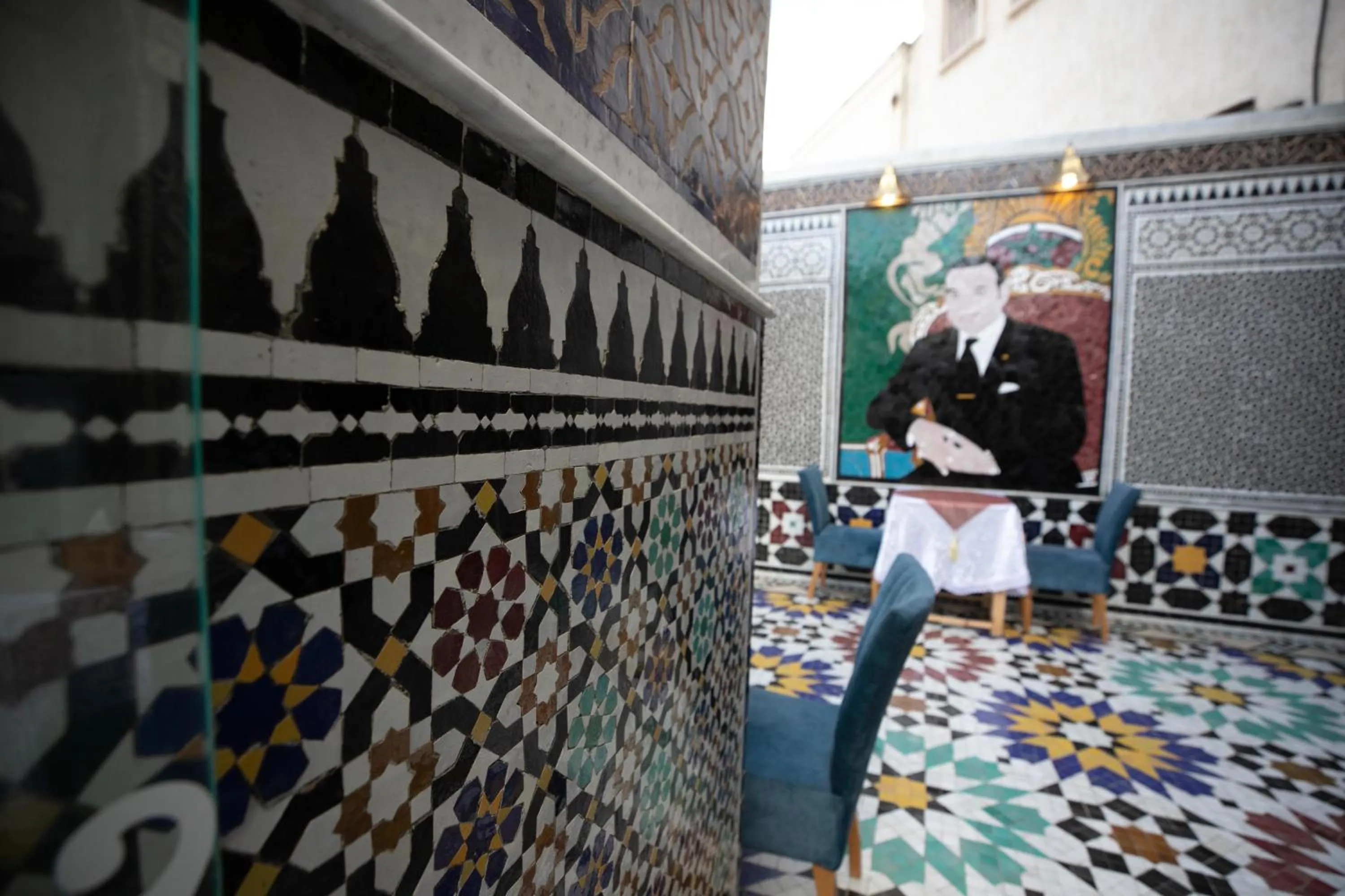 Restaurant/places to eat in Hotel & Ryad DALILA