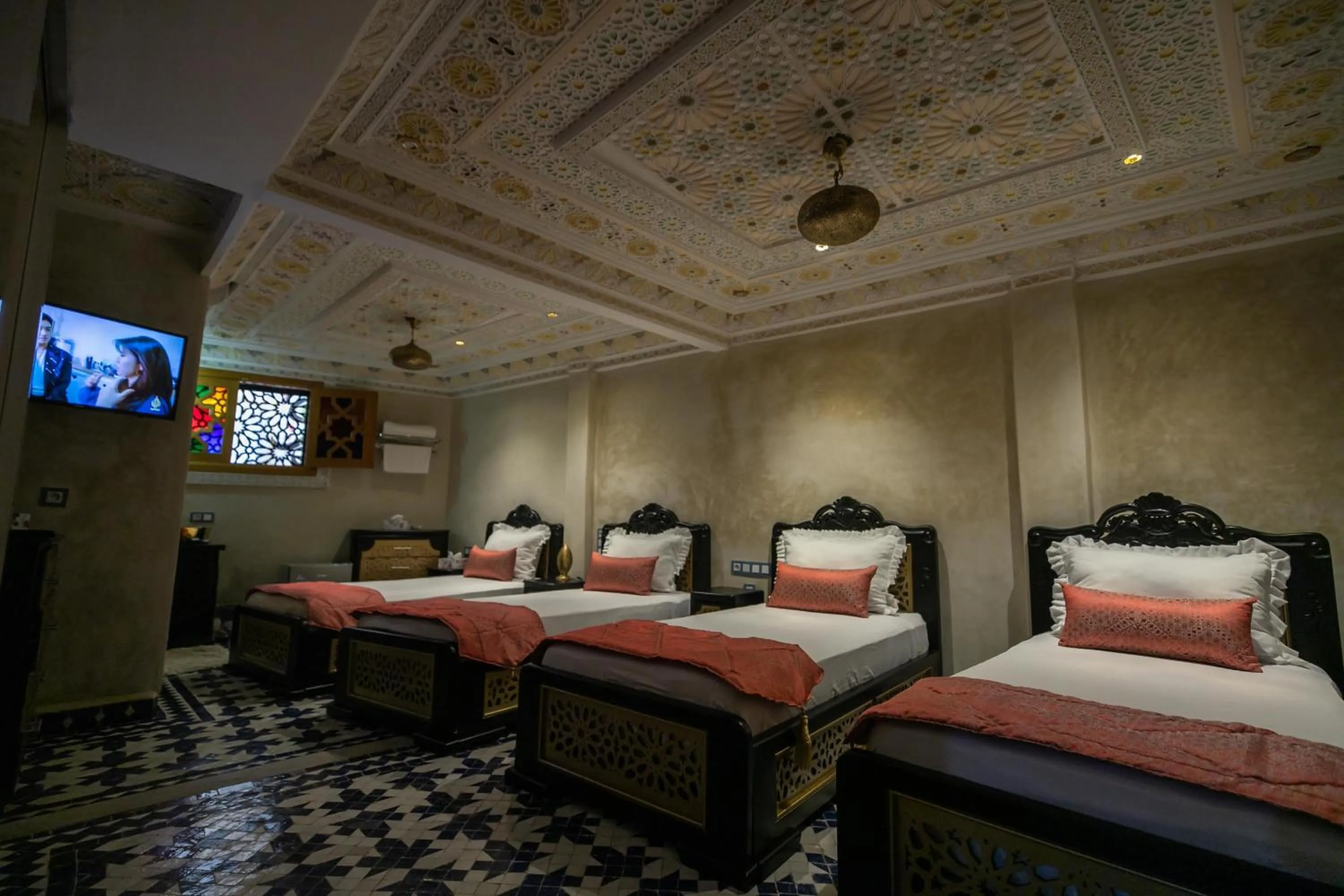 Bed in Hotel & Ryad DALILA