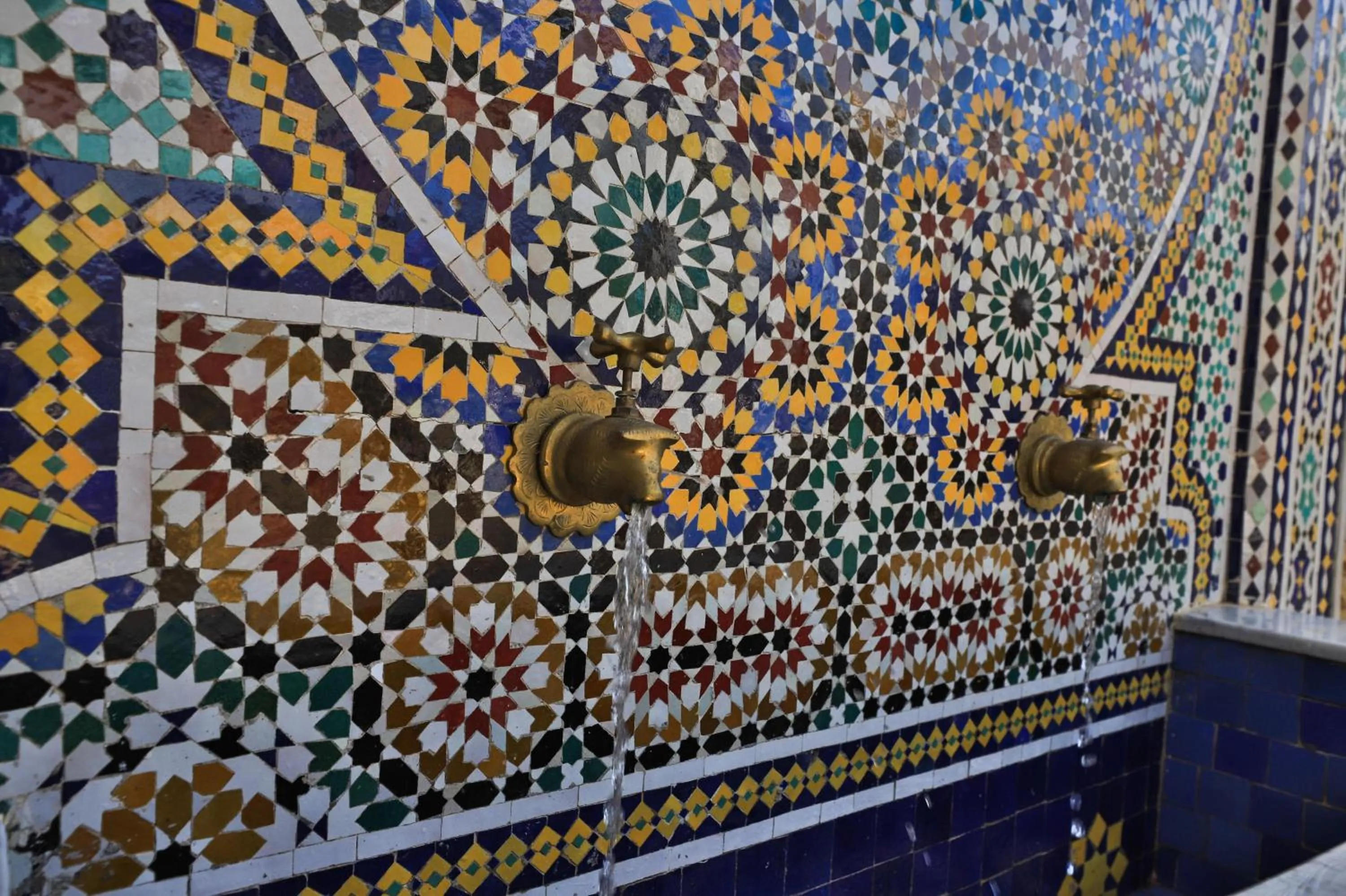 Decorative detail in Hotel & Ryad DALILA