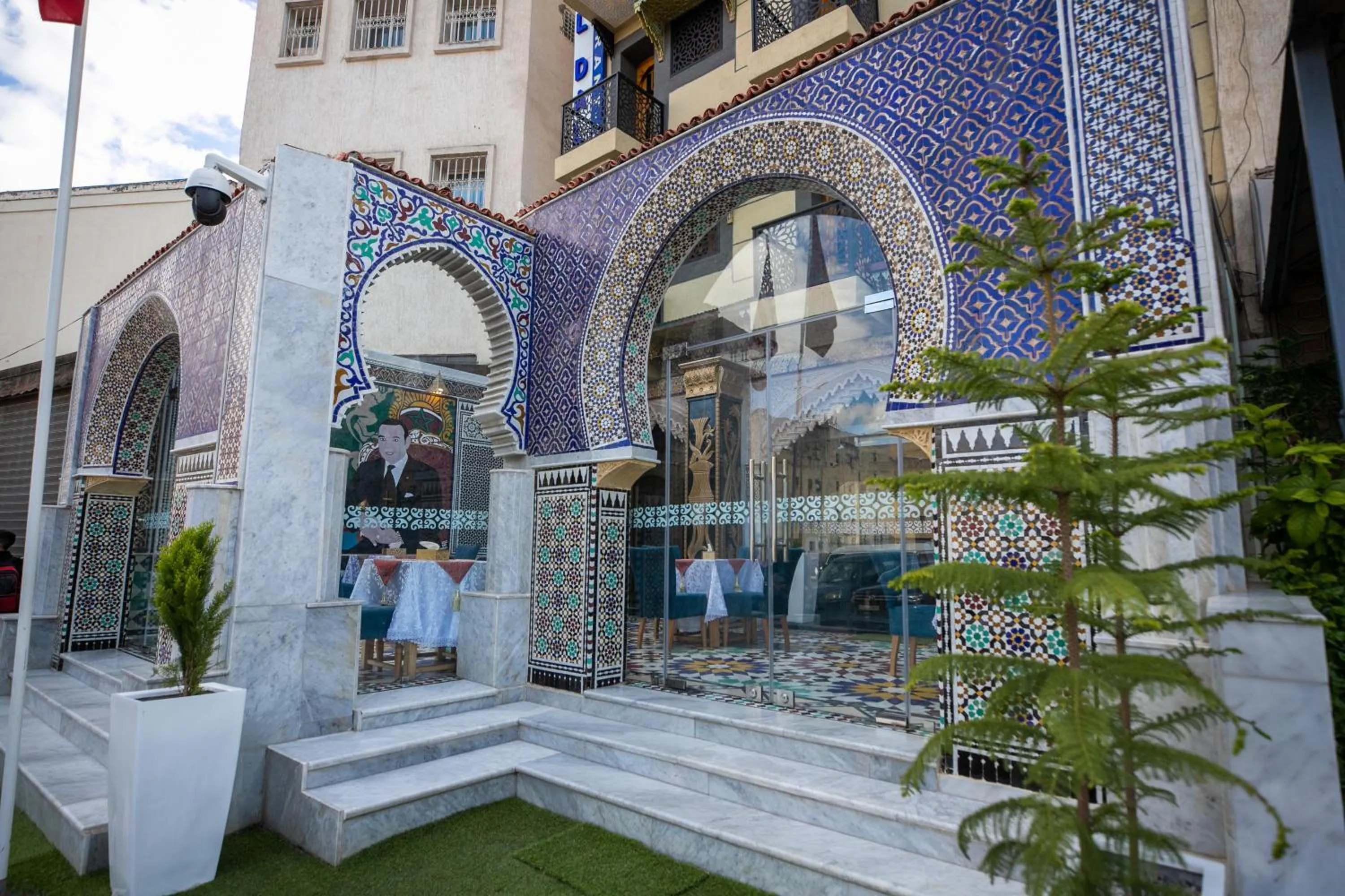 Facade/entrance in Hotel & Ryad DALILA