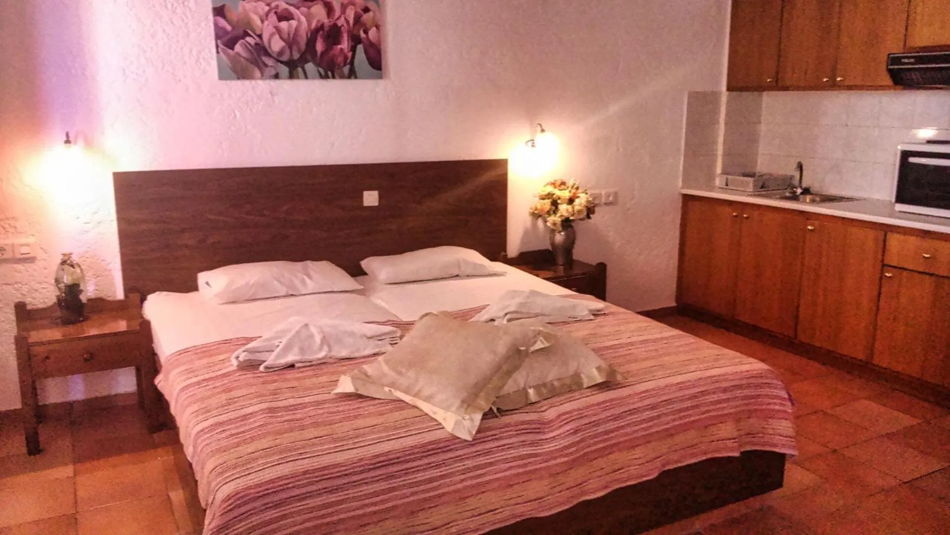 Bed in Fotula Studios