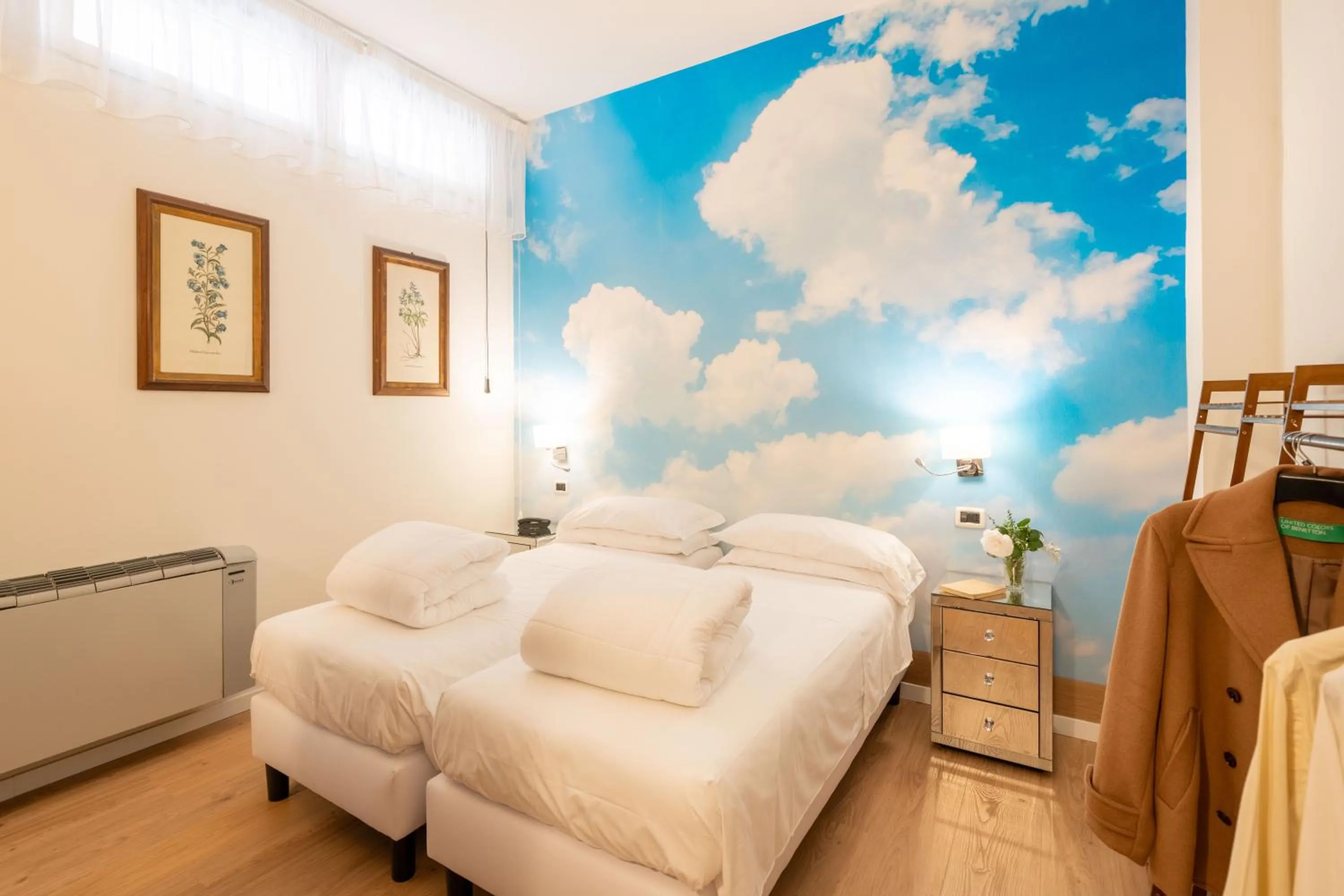 Bed in Hotel Manzoni Wellness&Spa