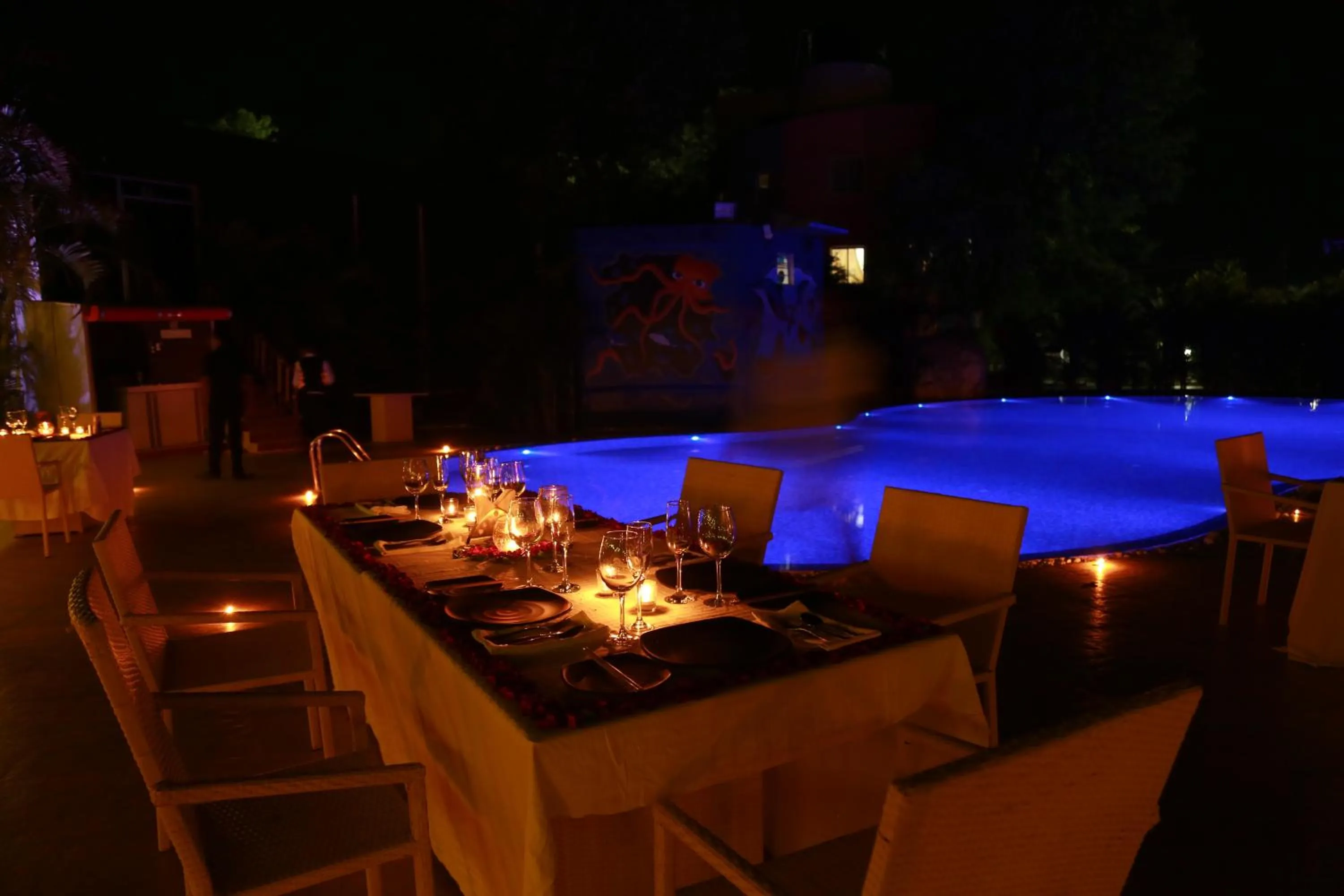 Dinner in Sambodhi Retreat