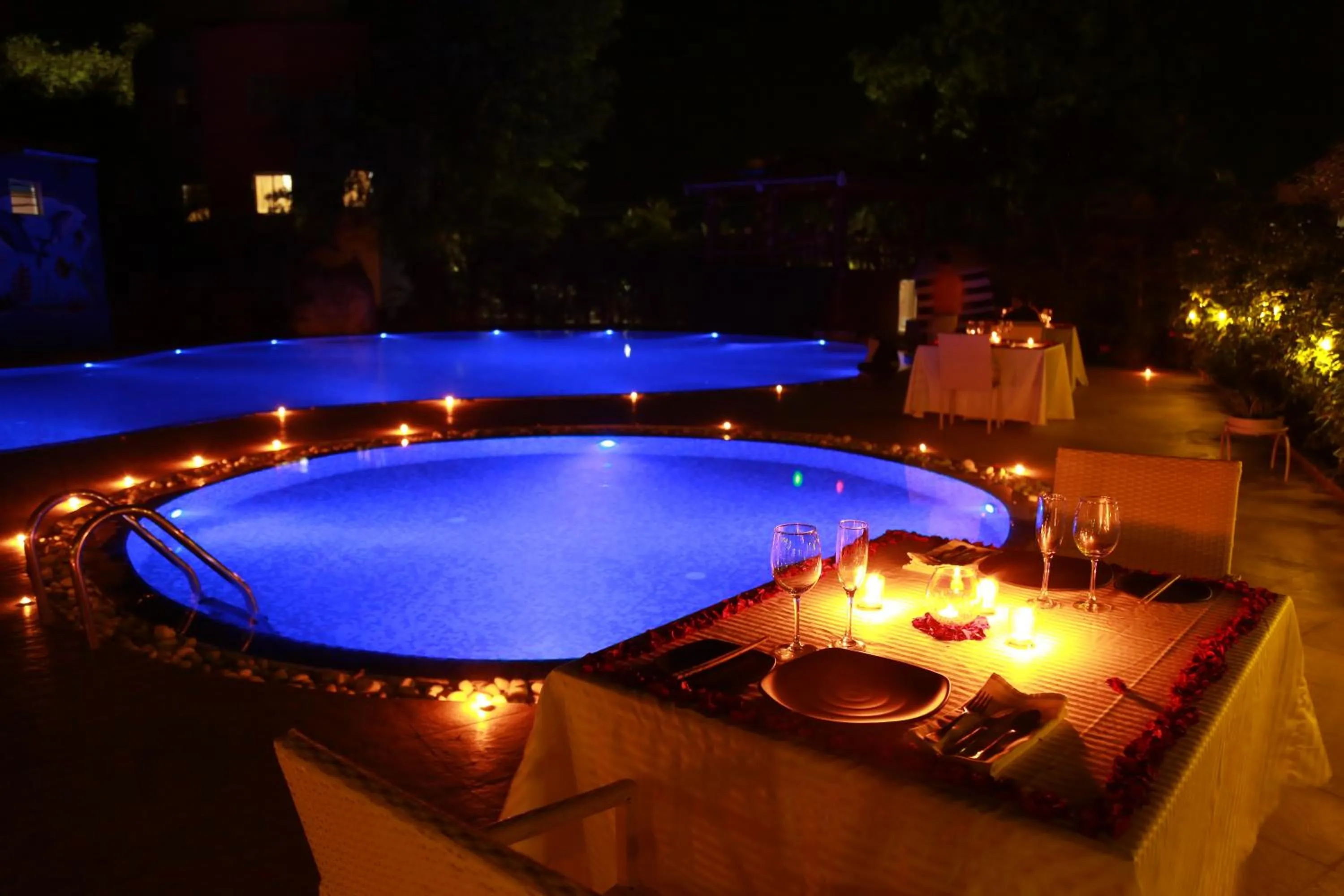 Pool view in Sambodhi Retreat