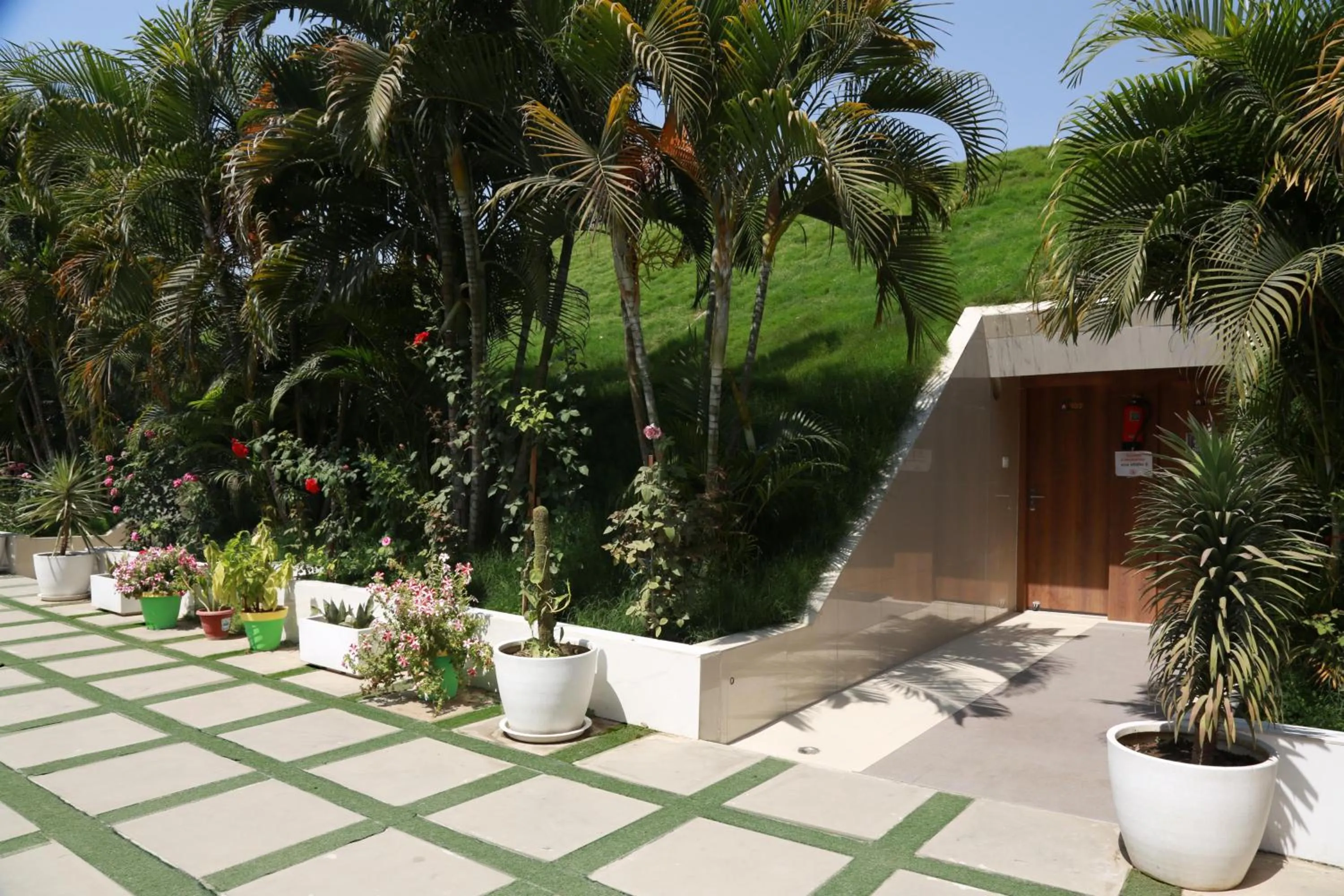 Facade/entrance in Sambodhi Retreat