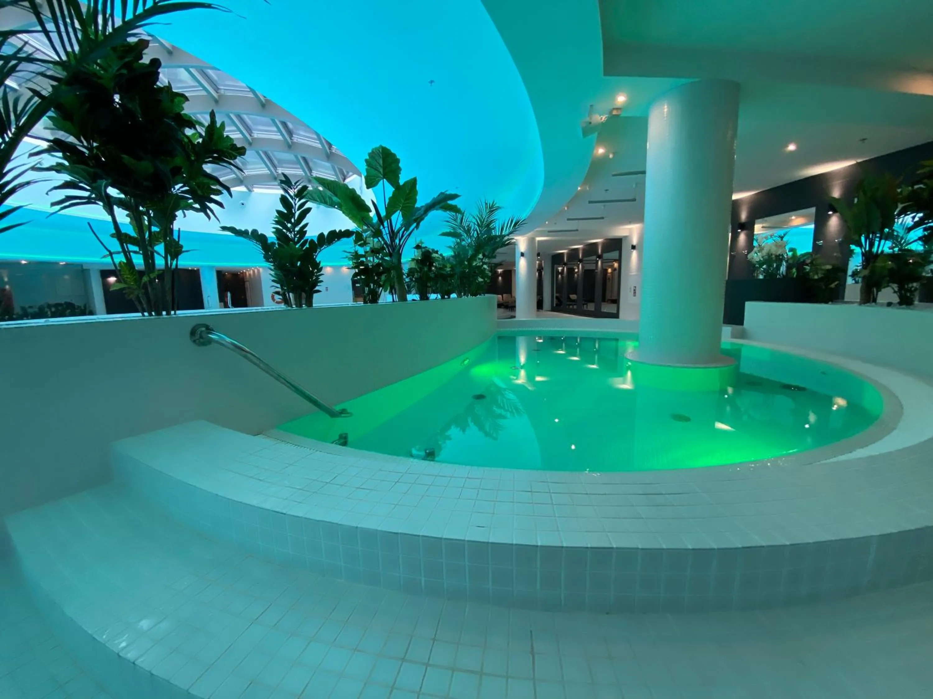 Pool view in Apartamenty Hanza Tower Gold