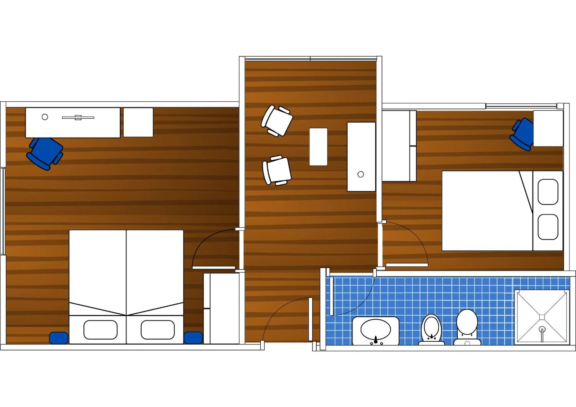 Floor plan in Hotel Balance