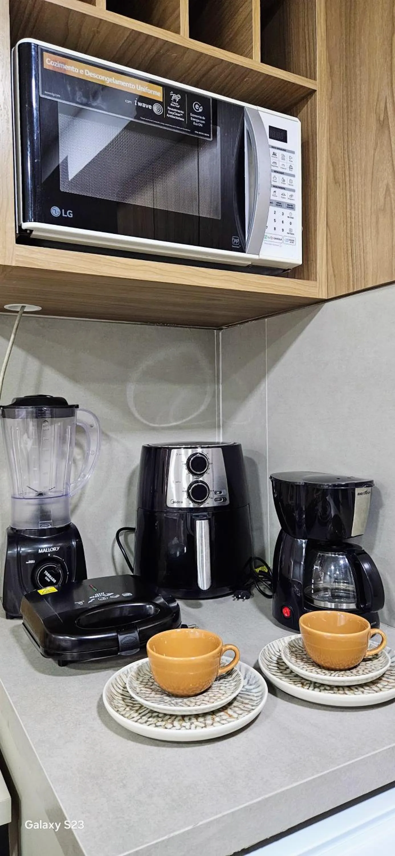 microwave in Flats Bauten Cabo Branco