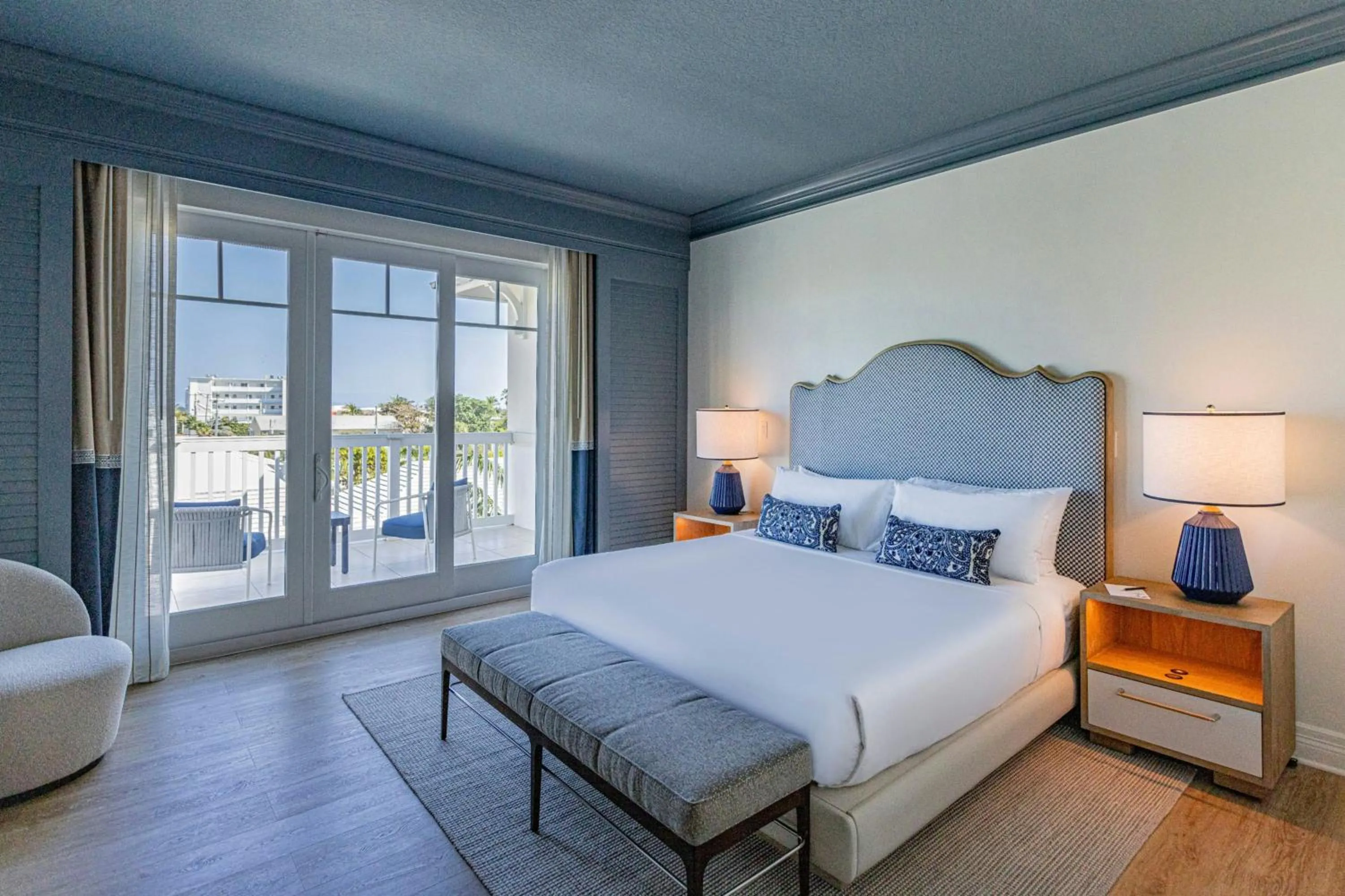 Bedroom, Bed in The Seagate Hotel, Golf & Beach Club, Autograph Collection
