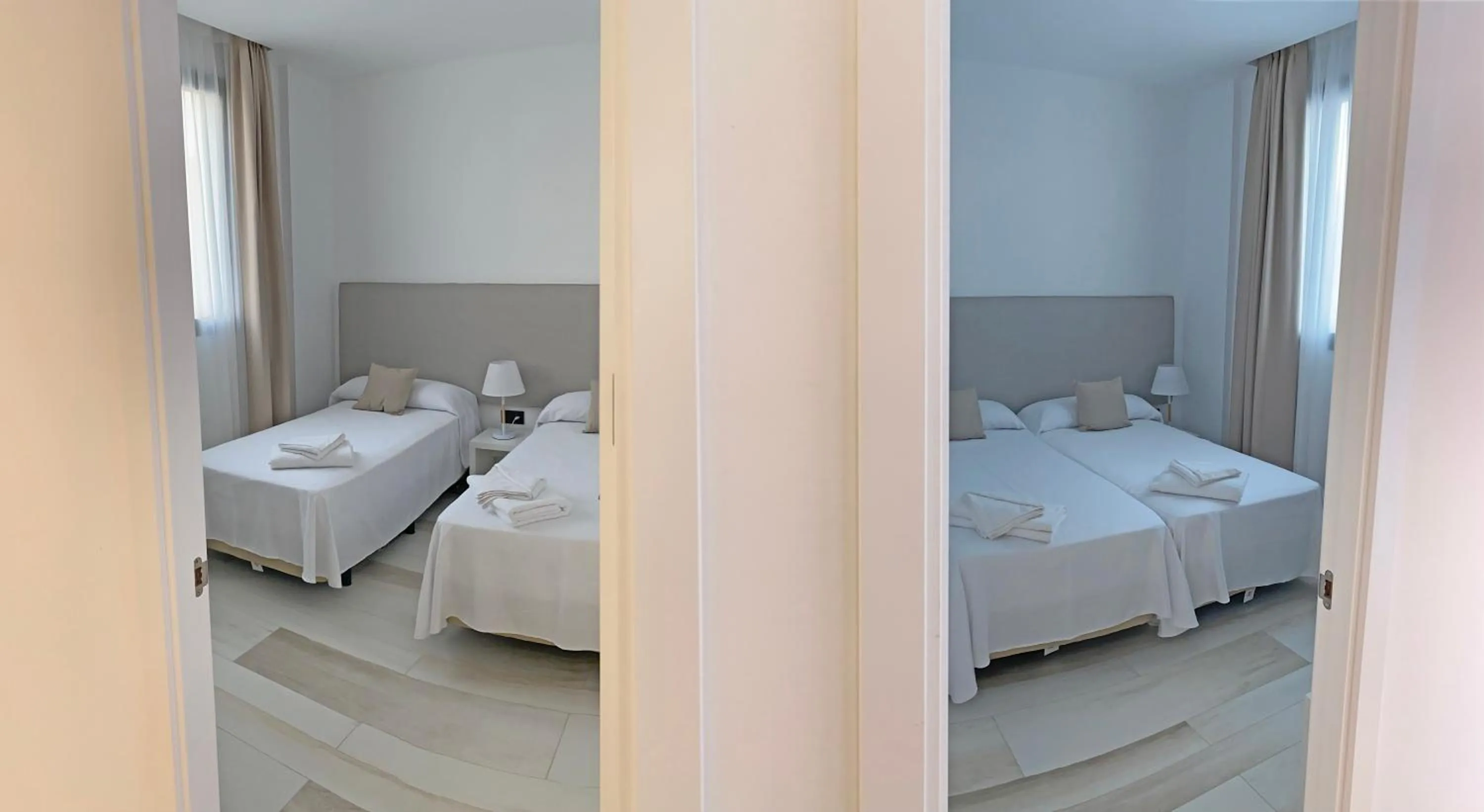 Bedroom, Bed in AZAHAR BEACH Red Apartments & Spa