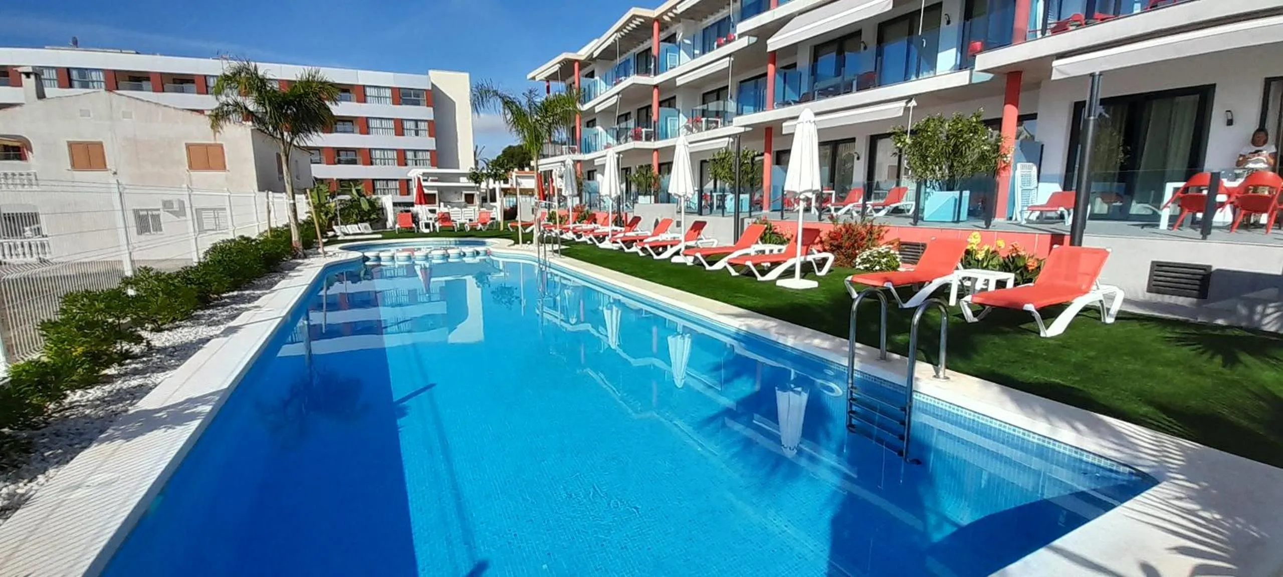 Swimming pool in AZAHAR BEACH Red Apartments & Spa
