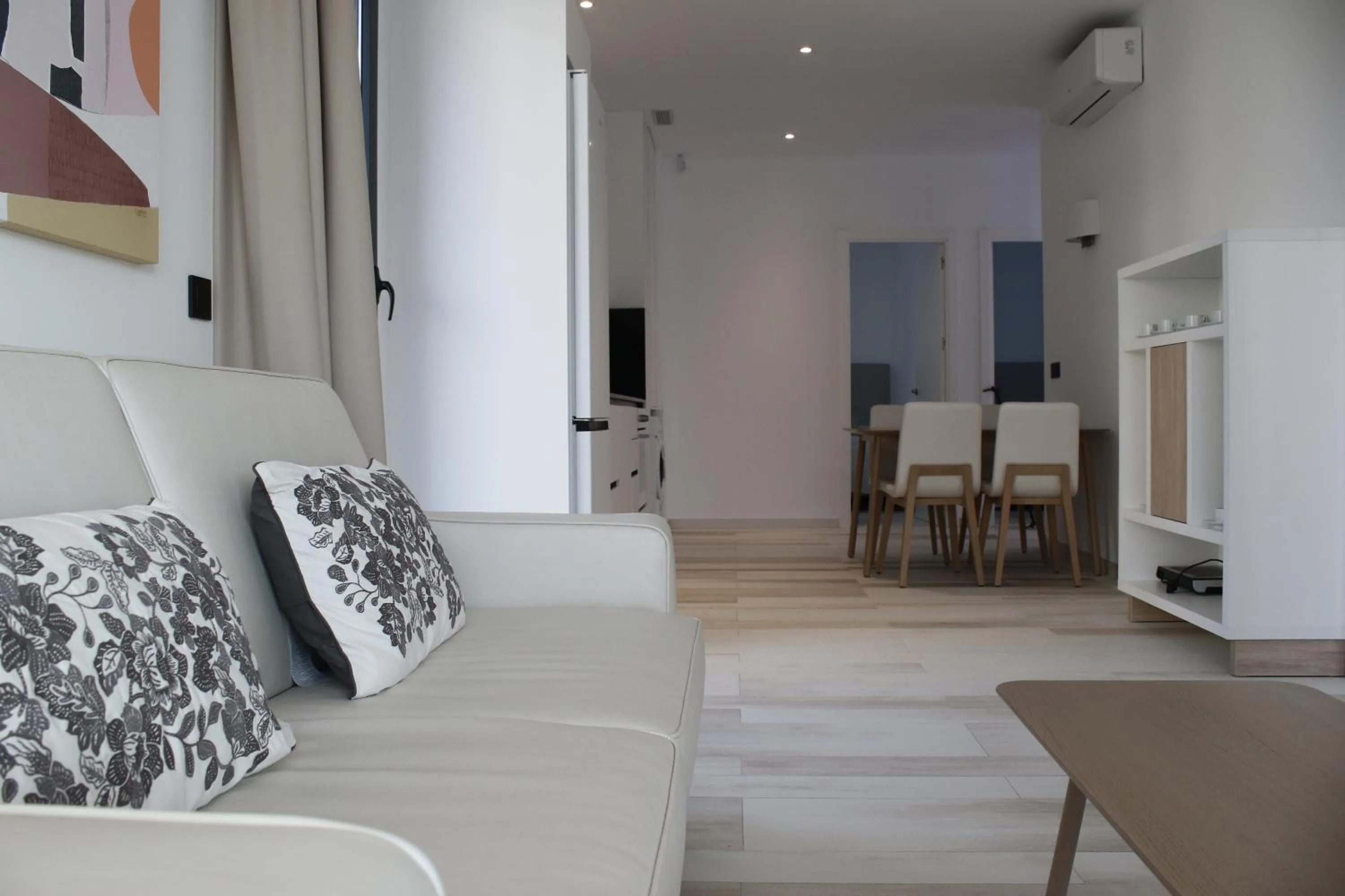 Living room in AZAHAR BEACH Red Apartments & Spa