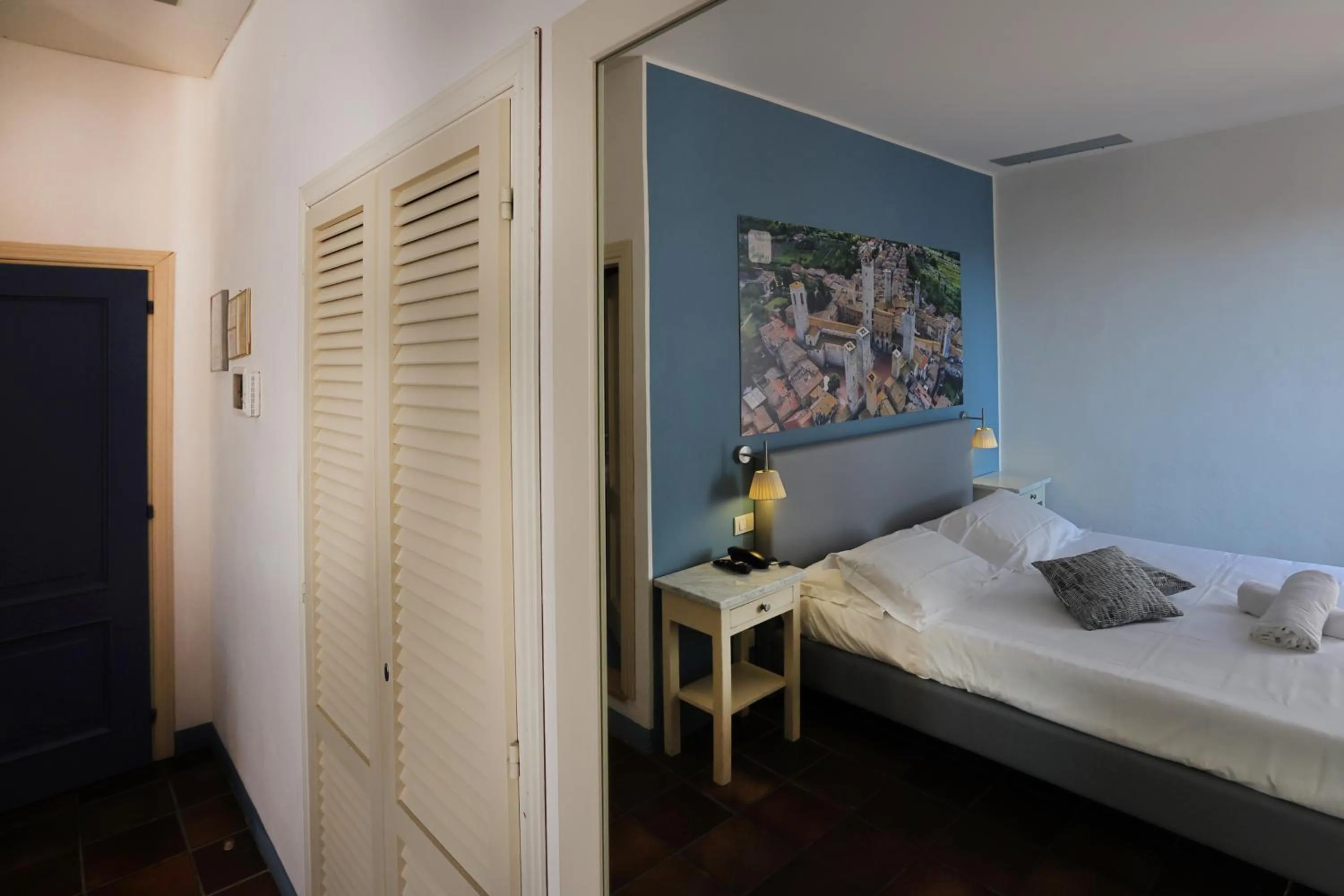 Bed in Hotel Le Renaie