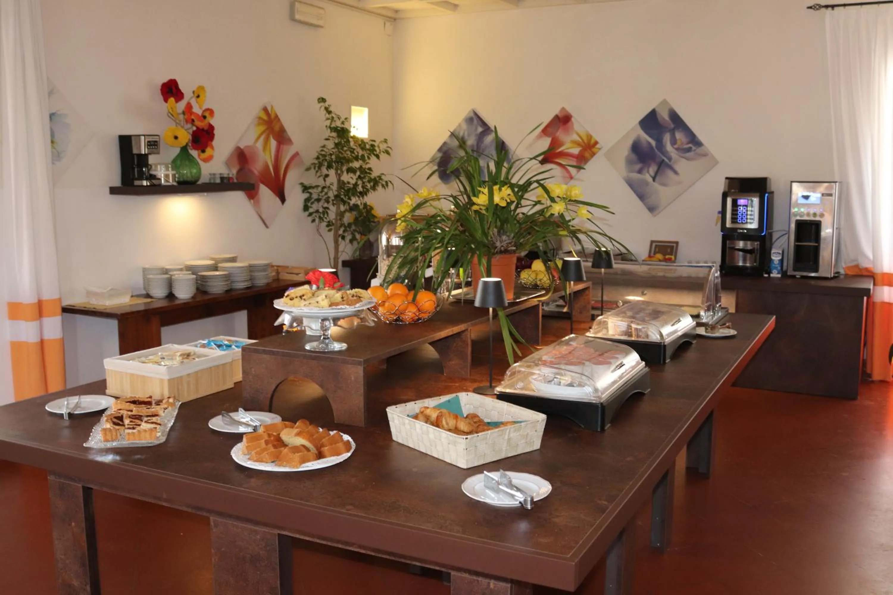 Breakfast in Hotel Le Renaie