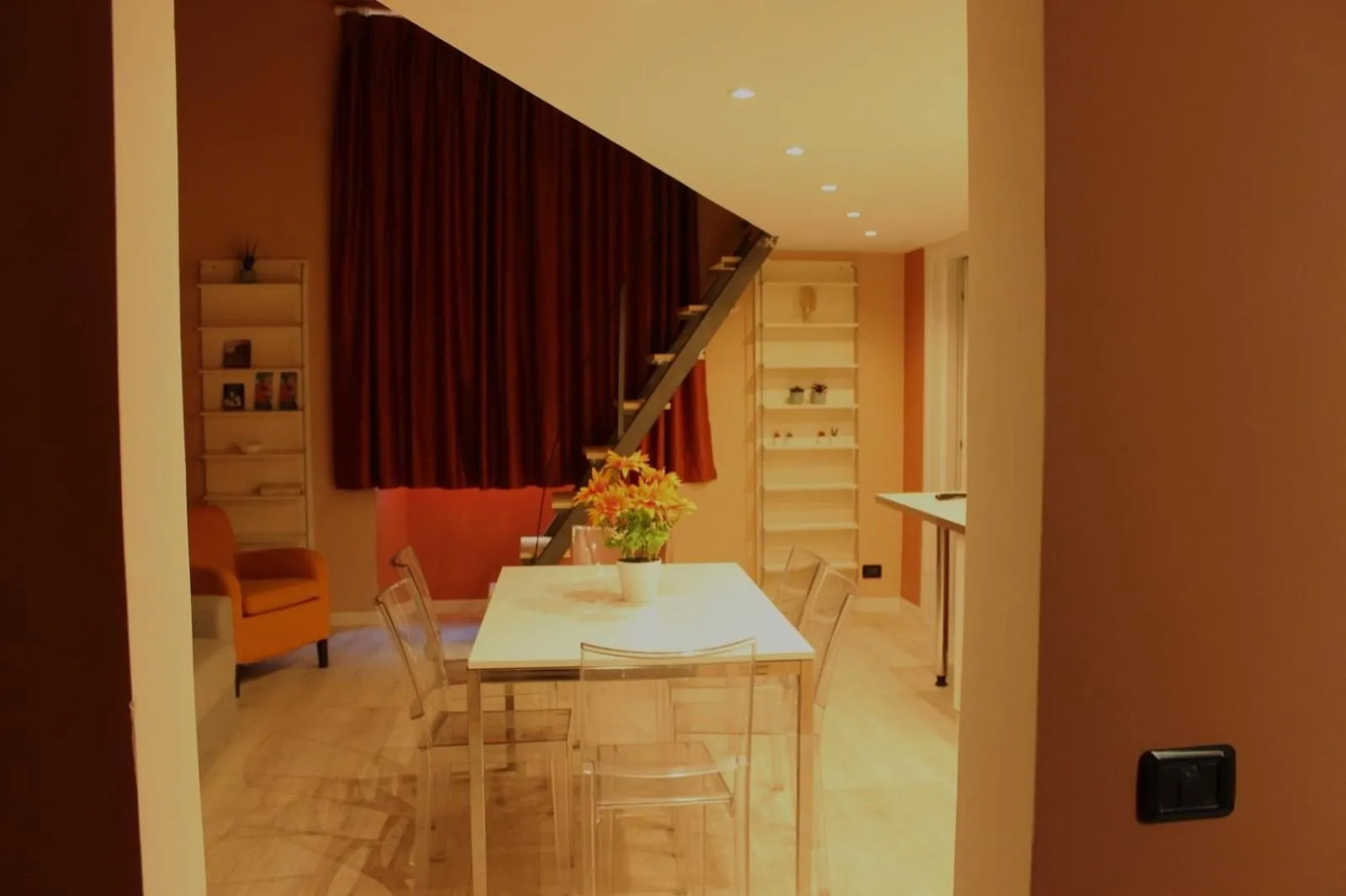 Dining area in Hotel Ariston