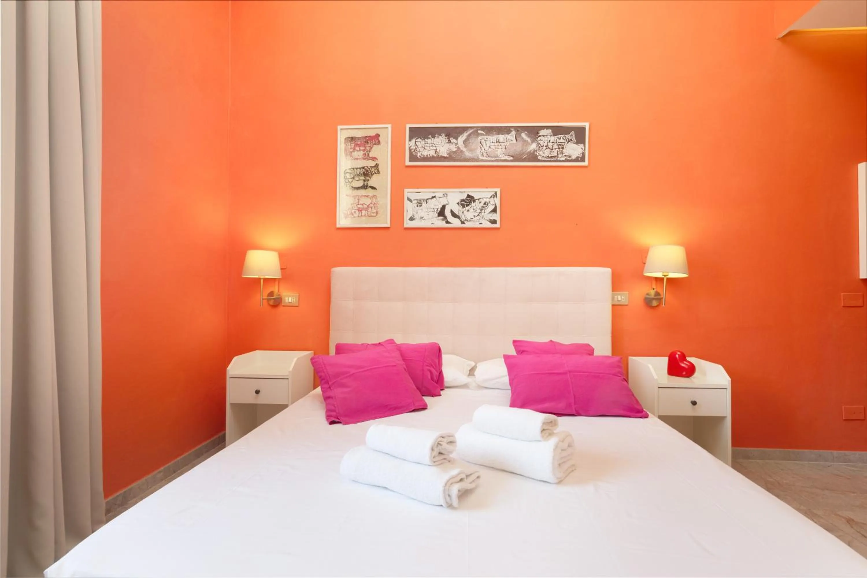 Bedroom, Bed in Hotel Jolì