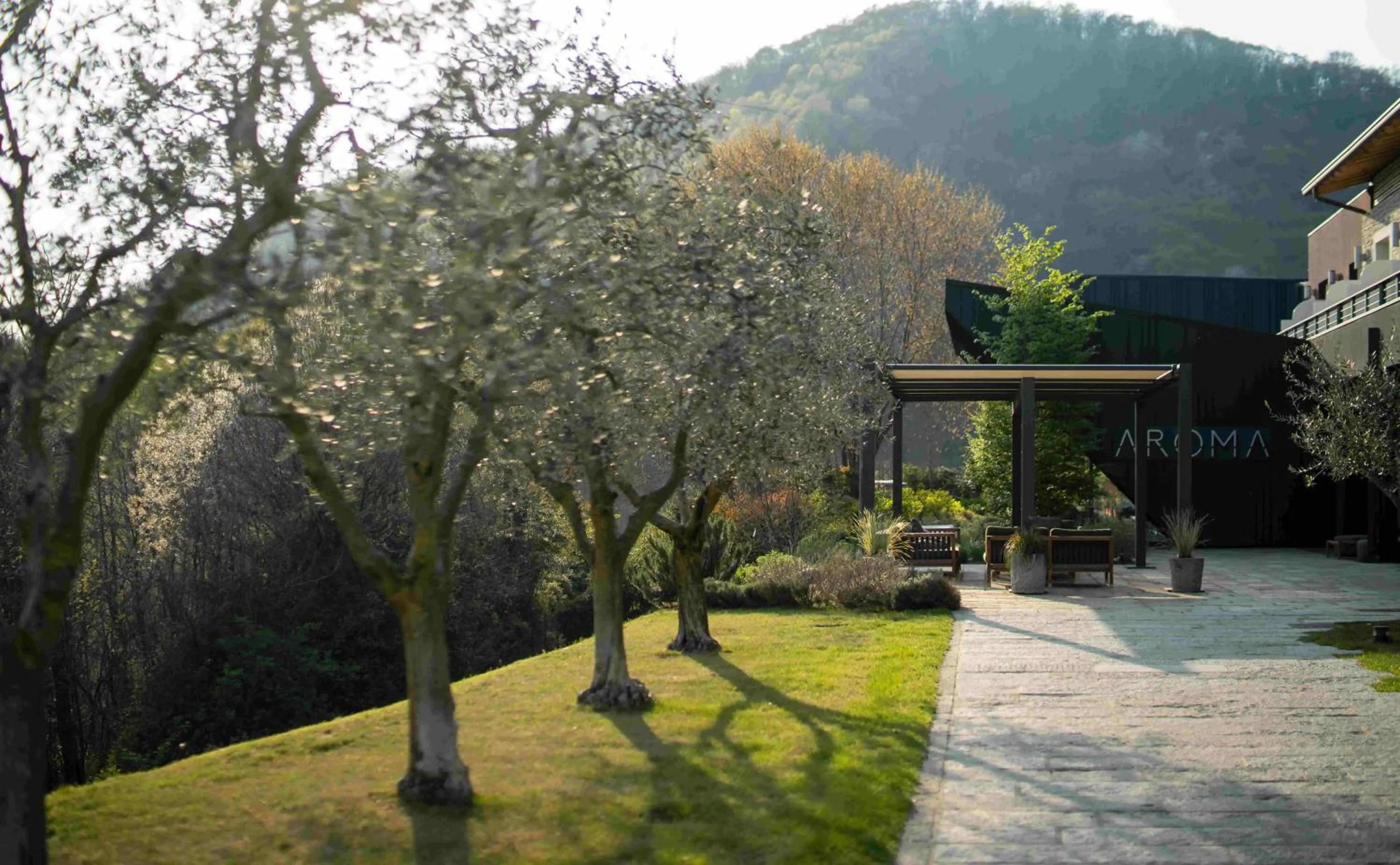 Property building in Phi Hotel Piajo