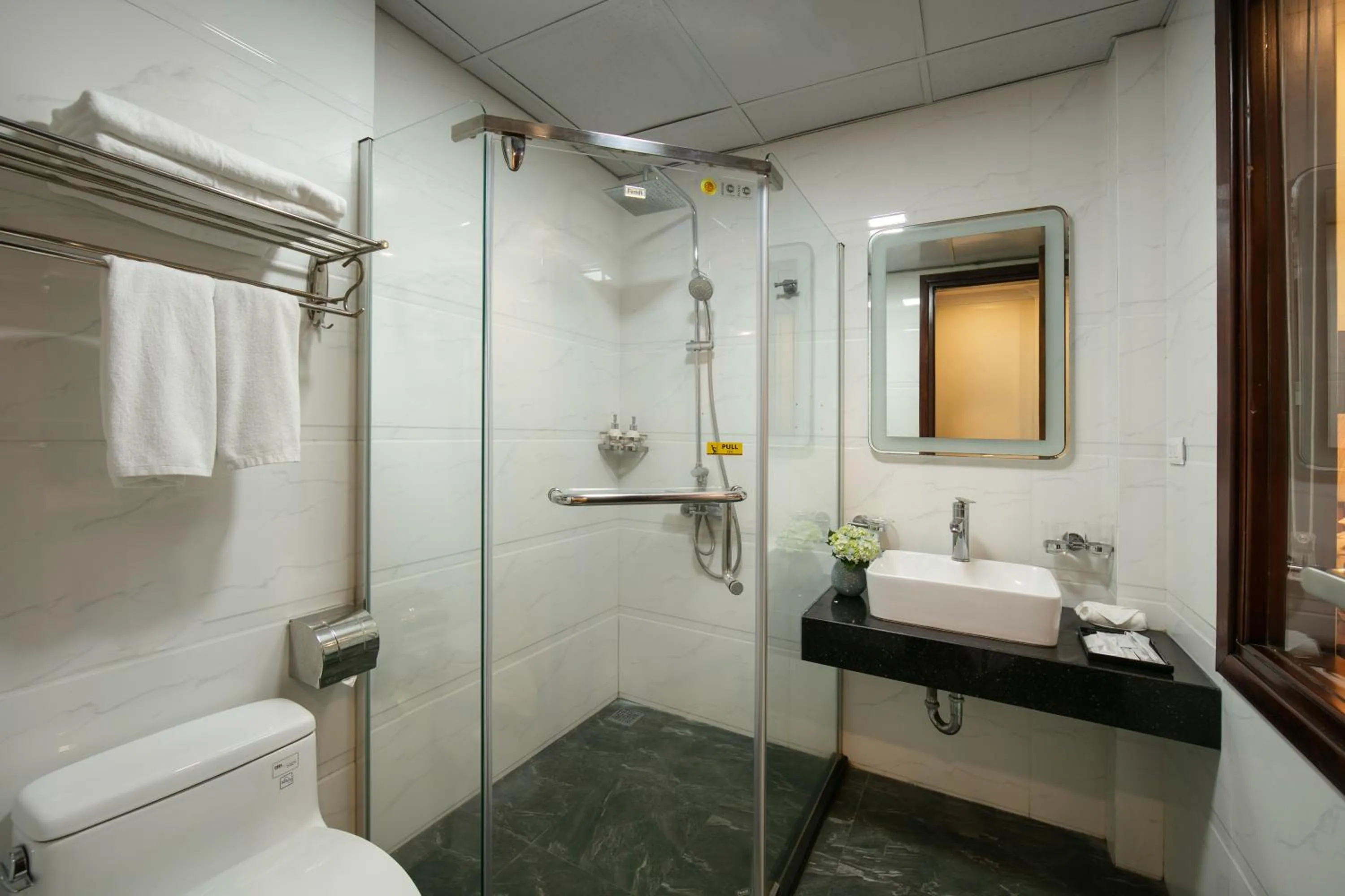 Shower in The West Hotel & Spa