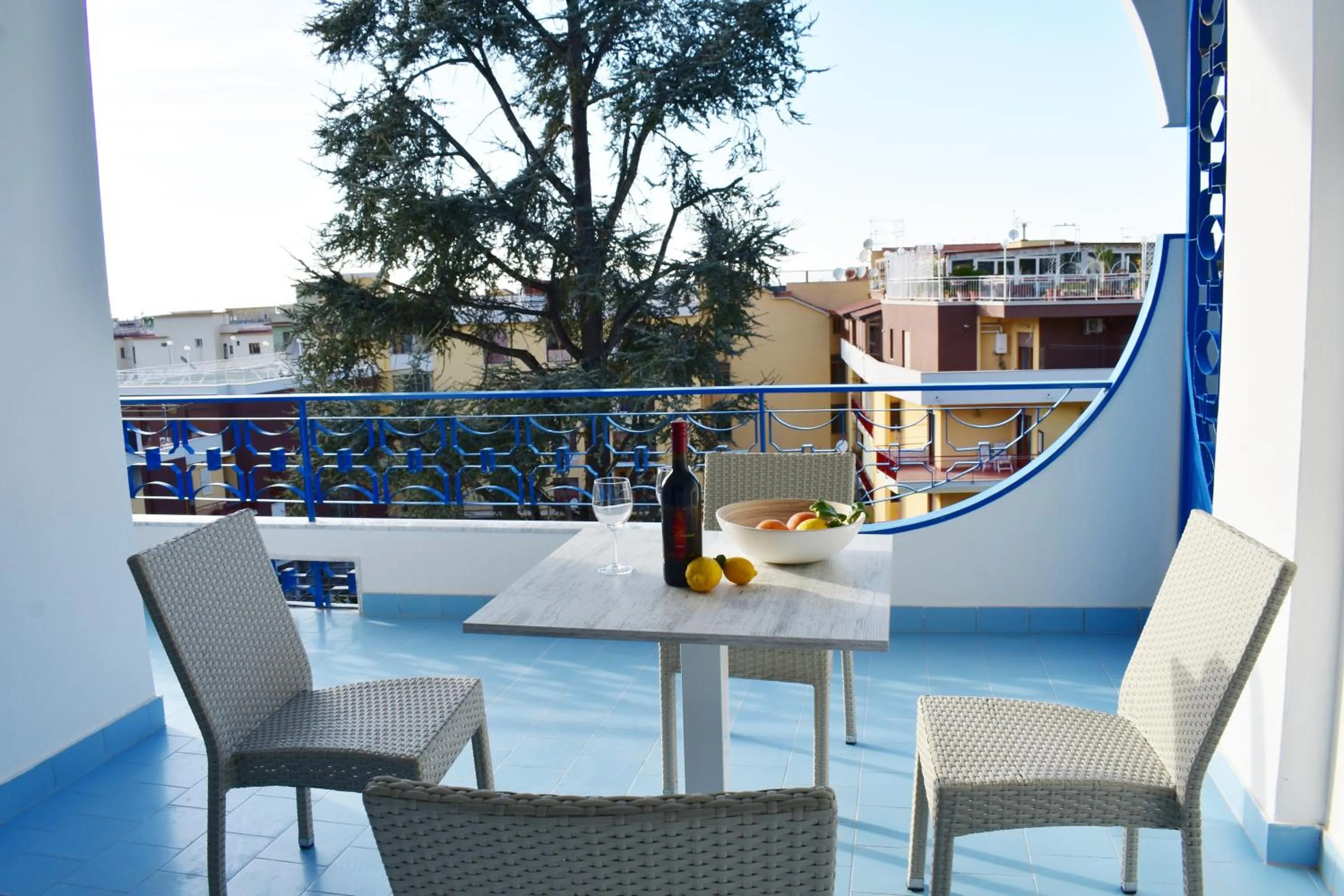 Balcony/Terrace in Lume Art Apartment B&B