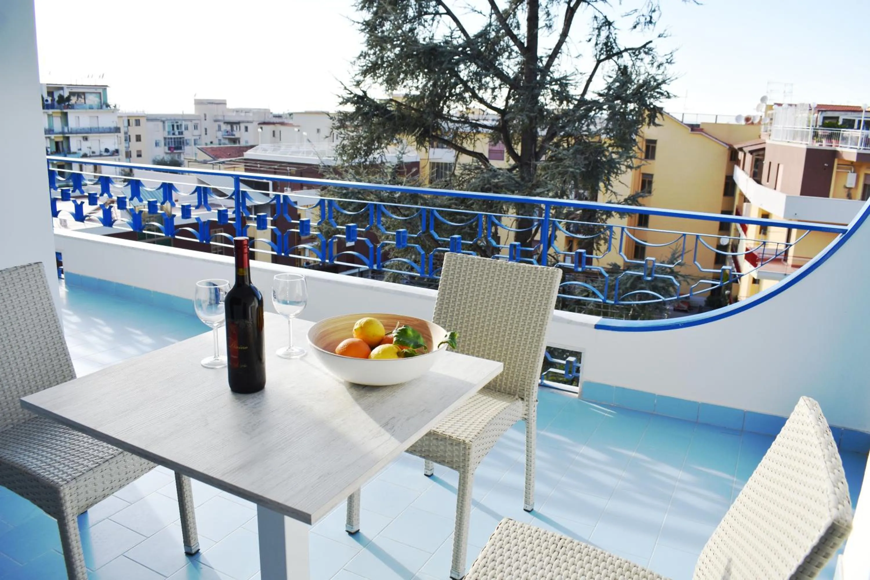 Balcony/Terrace in Lume Art Apartment B&B