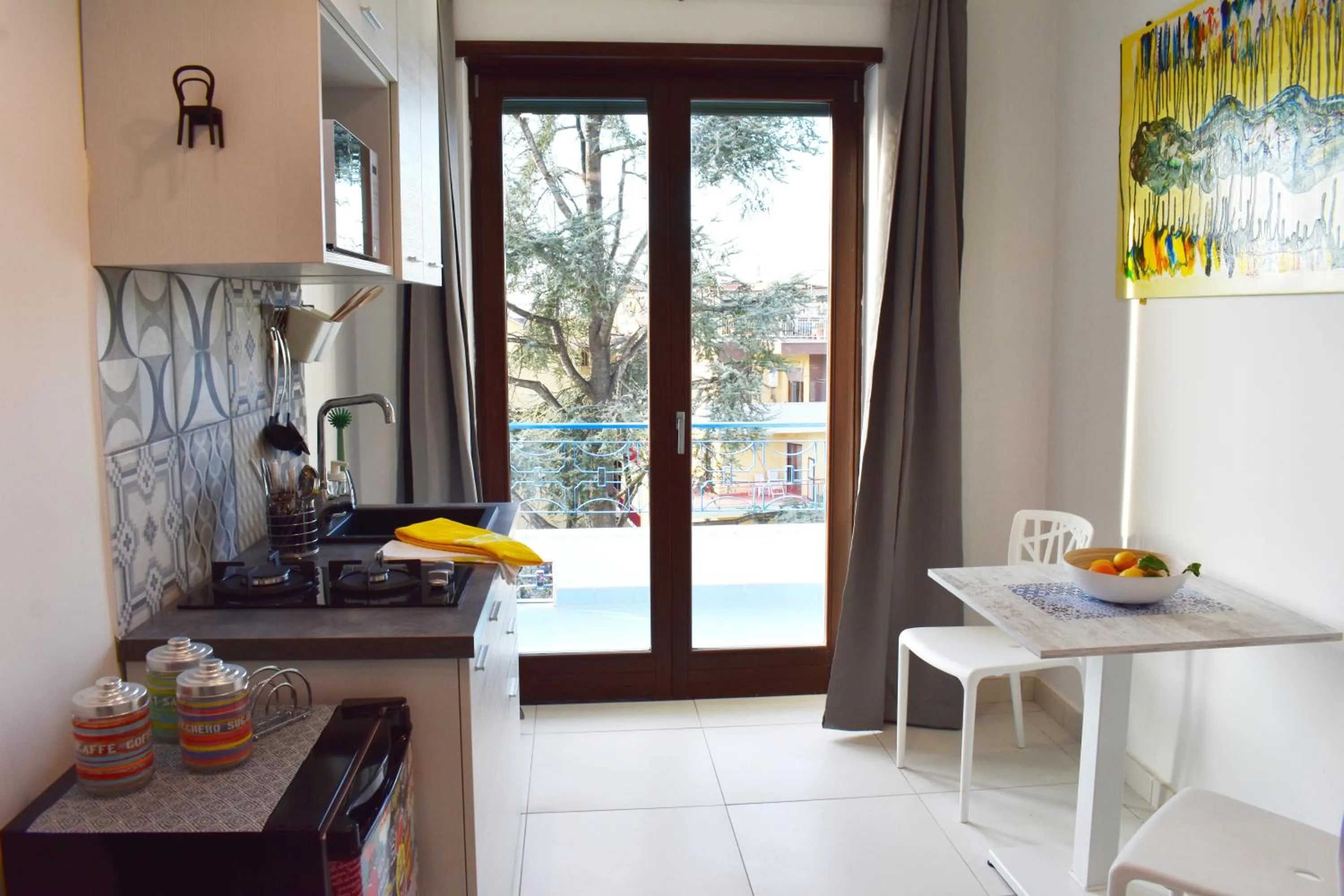 Kitchen or kitchenette in Lume Art Apartment B&B