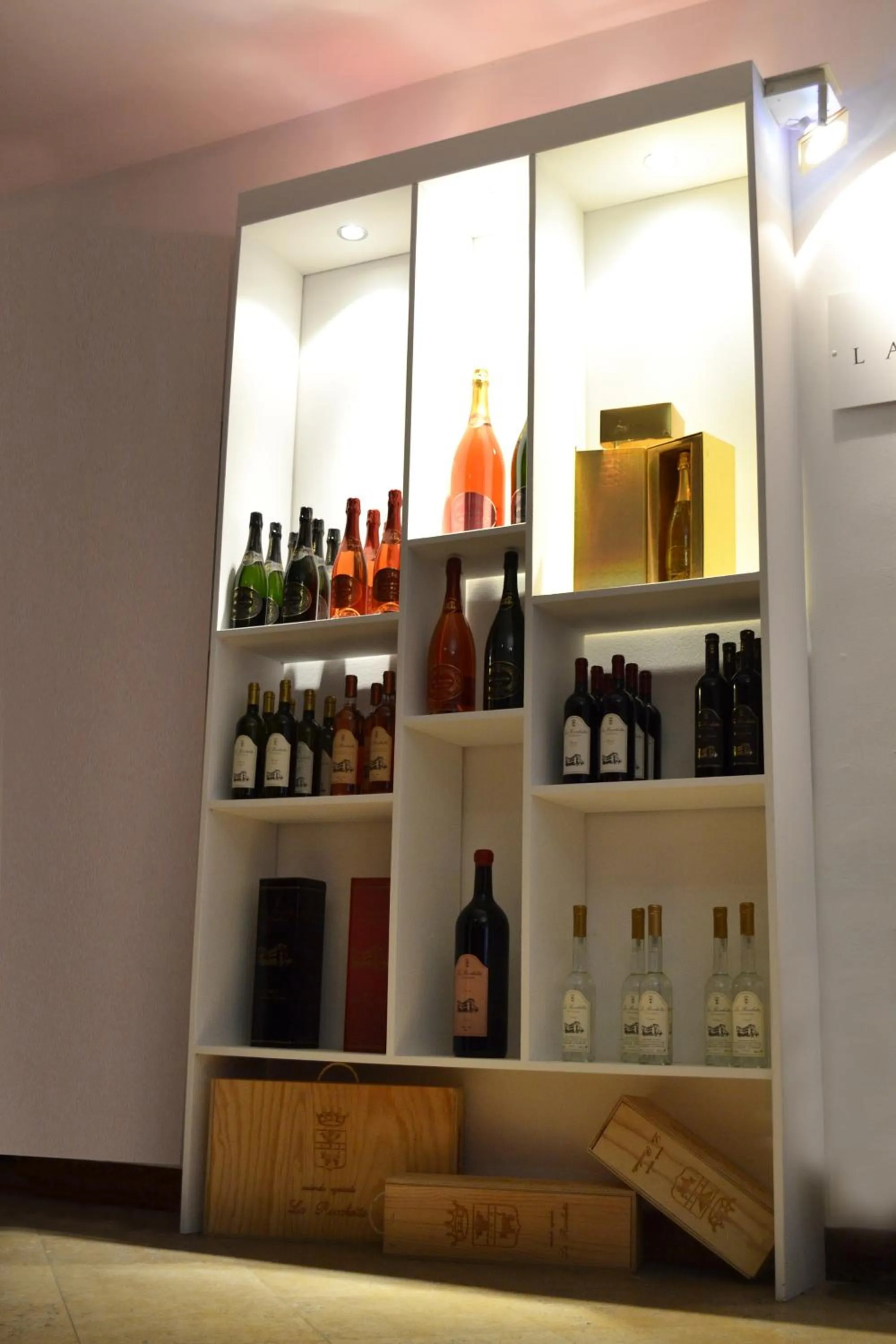 Decorative detail in Hotel Sebino