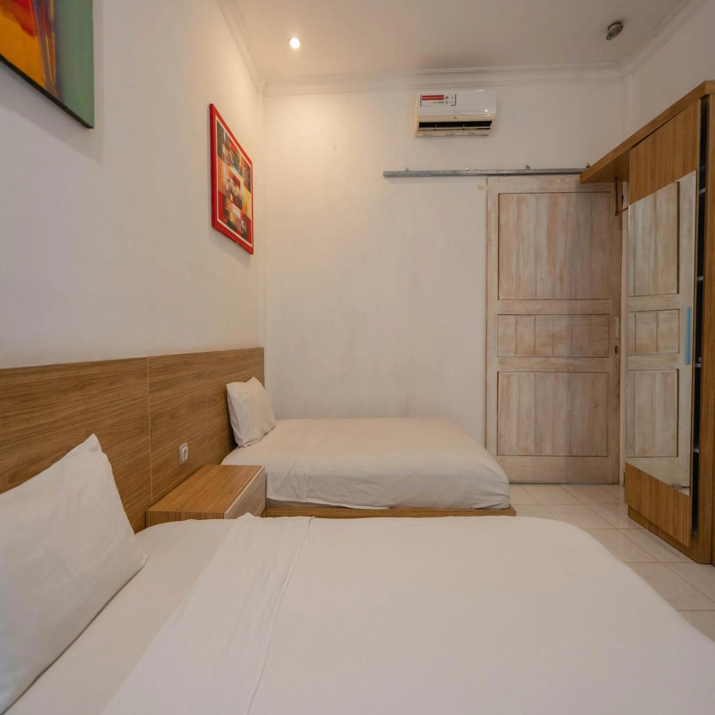 Bedroom in Gili White Bamboo Resort