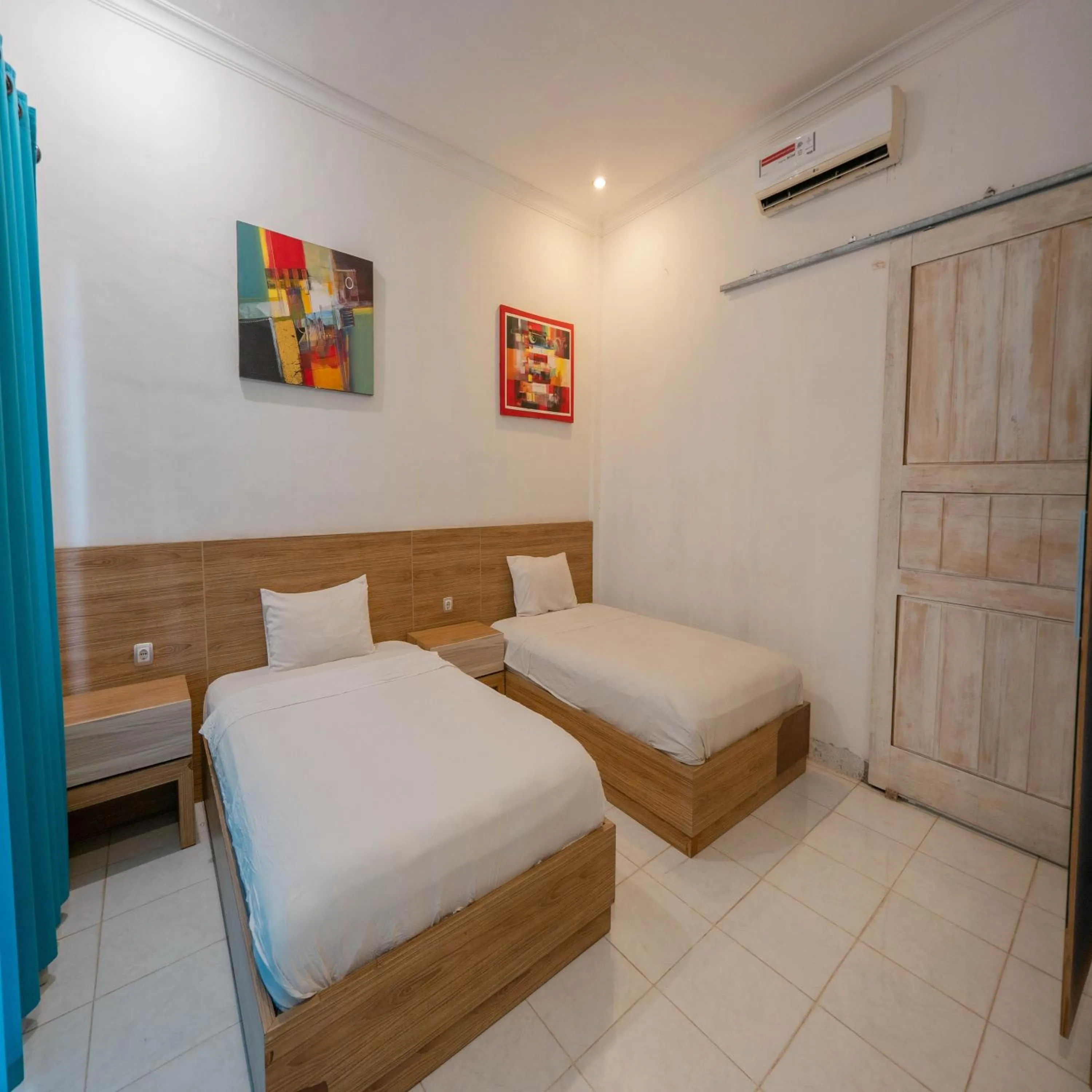 Bedroom in Gili White Bamboo Resort