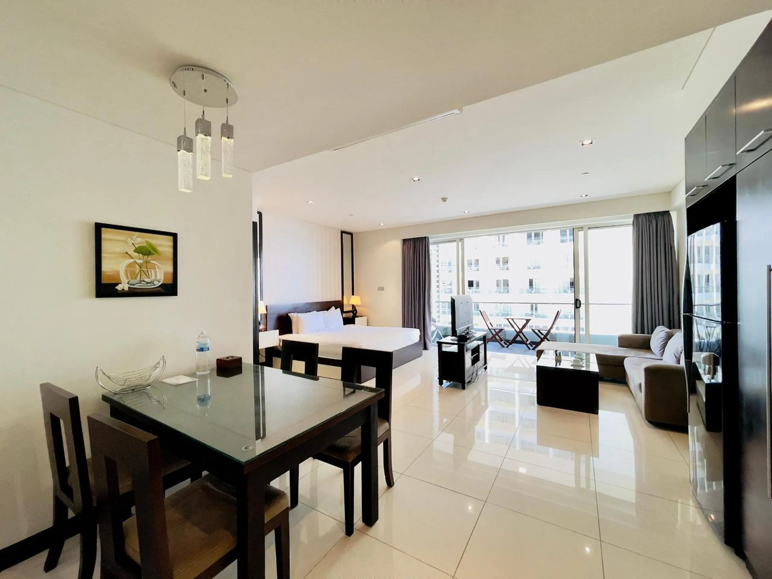 TV and multimedia in The Sea Luxury Nha Trang Apartment