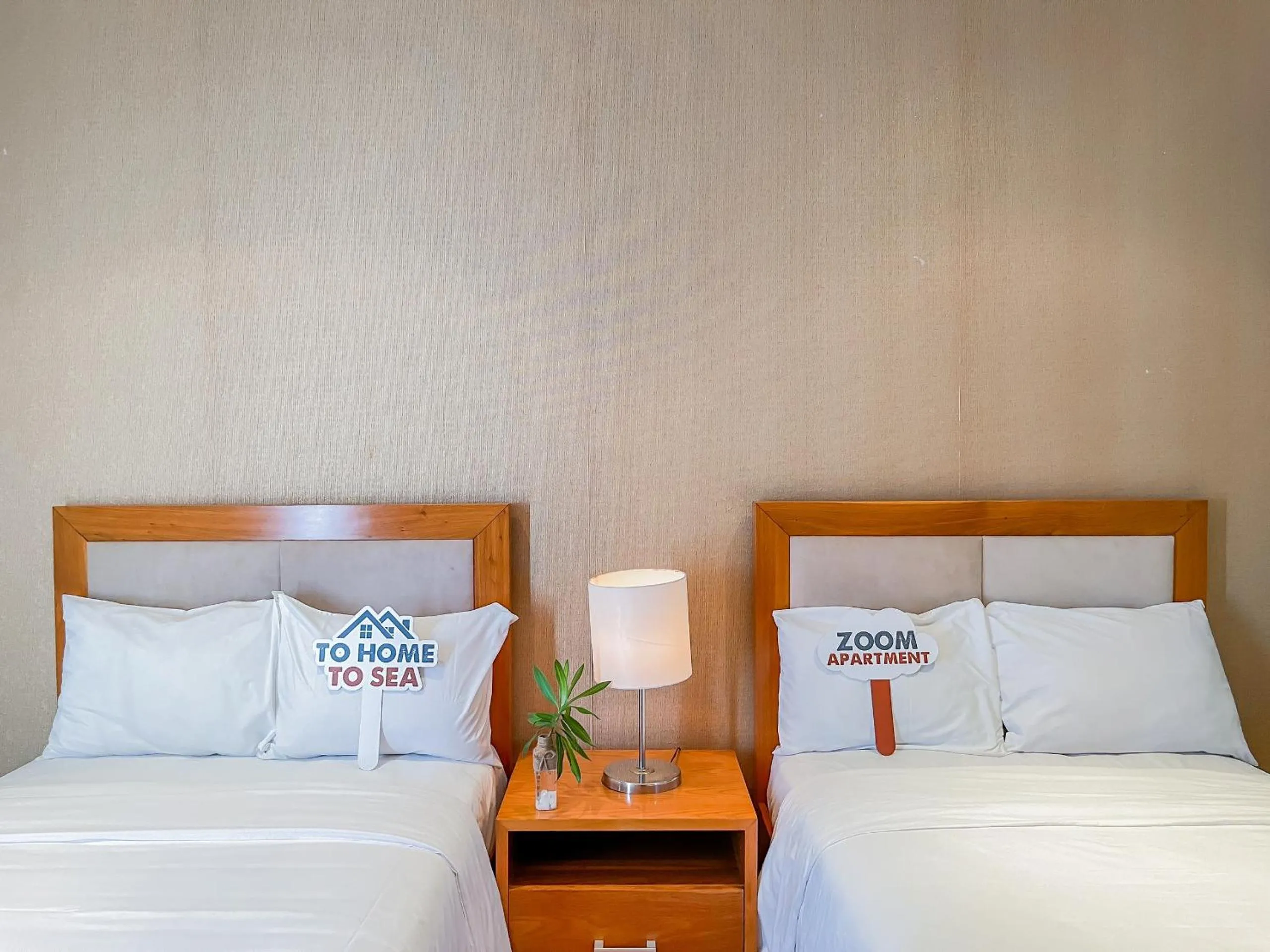 Bedroom, Bed in The Sea Luxury Nha Trang Apartment