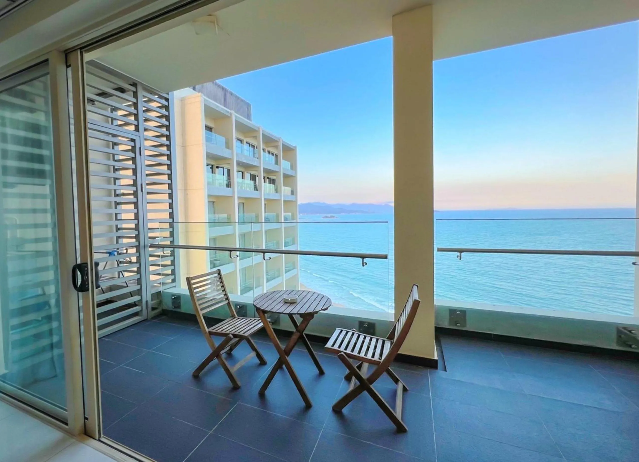 Balcony/Terrace in The Sea Luxury Nha Trang Apartment