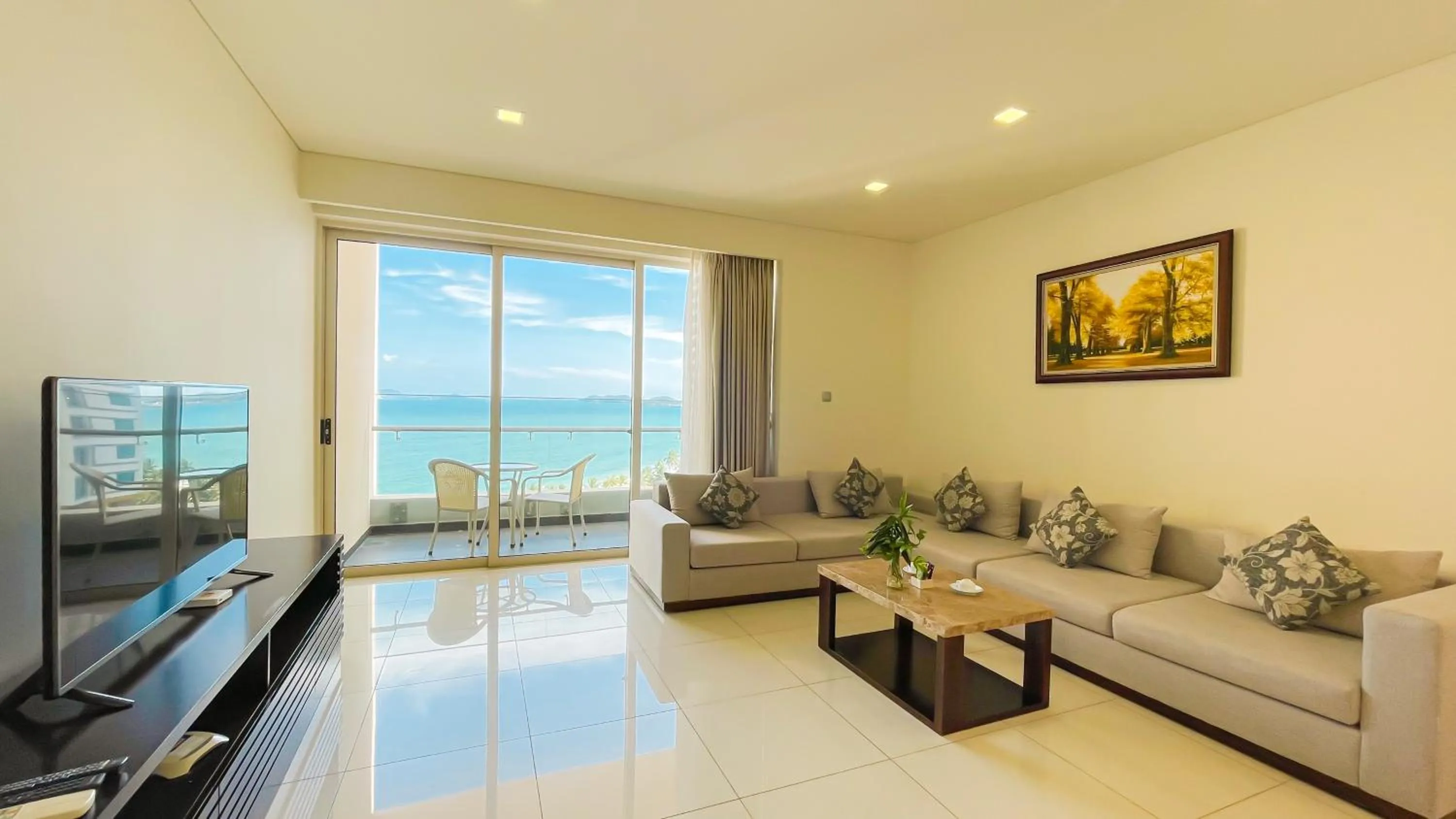 TV and multimedia in The Sea Luxury Nha Trang Apartment