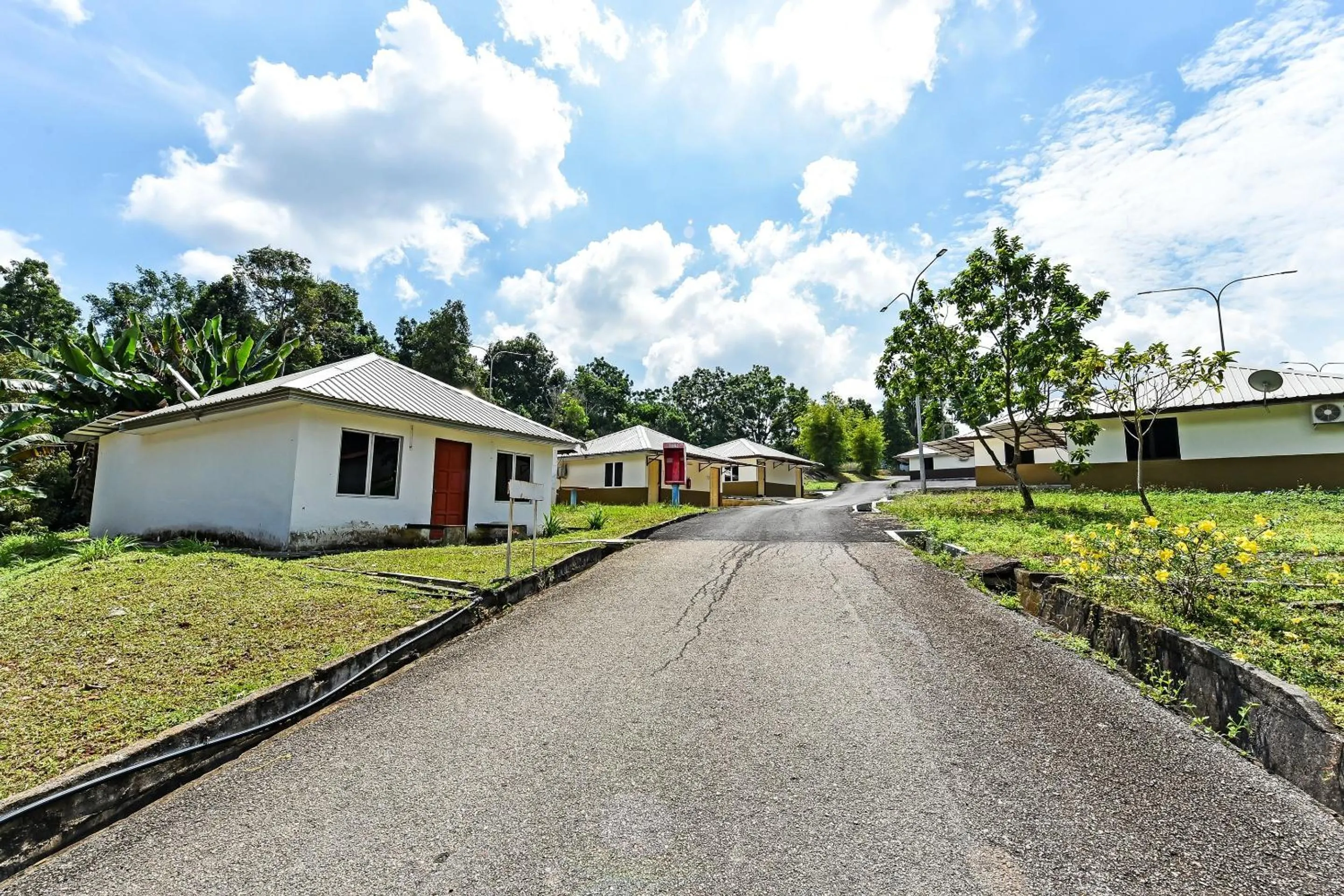 Facade/entrance in Hotel O Usima Forest Resort