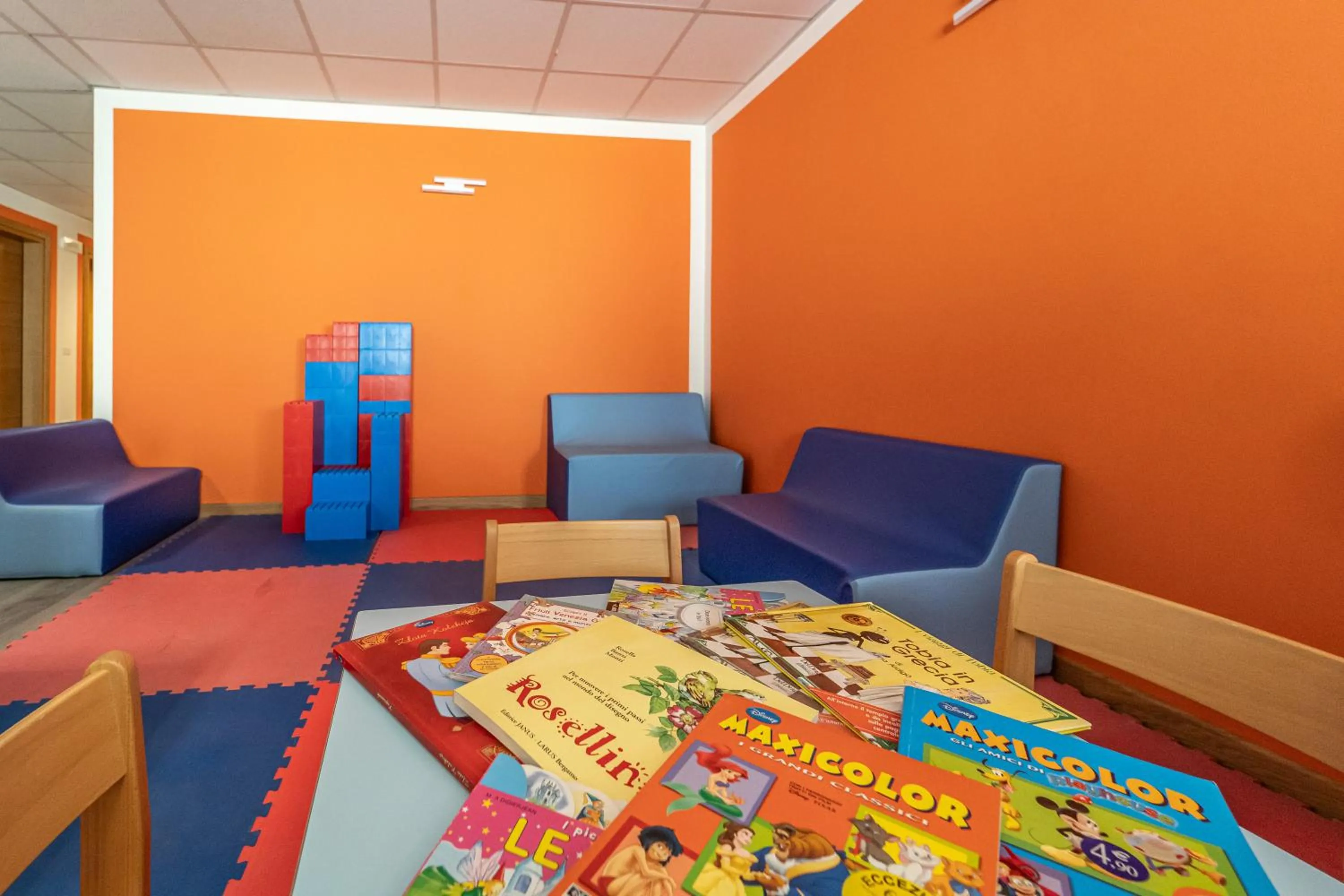 Children play ground in Hotel Italia