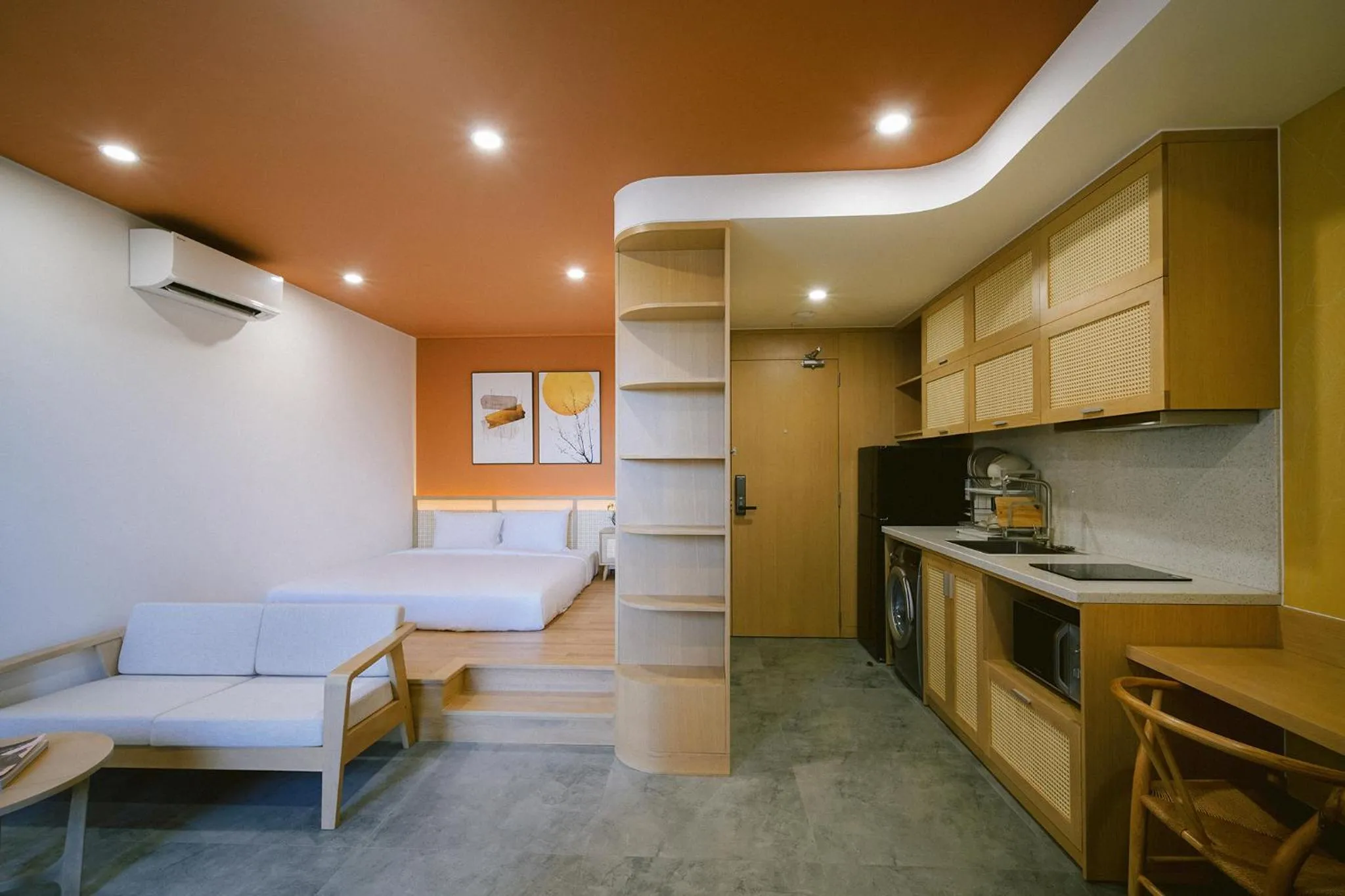 Bed in SHI HOUSE by Haviland