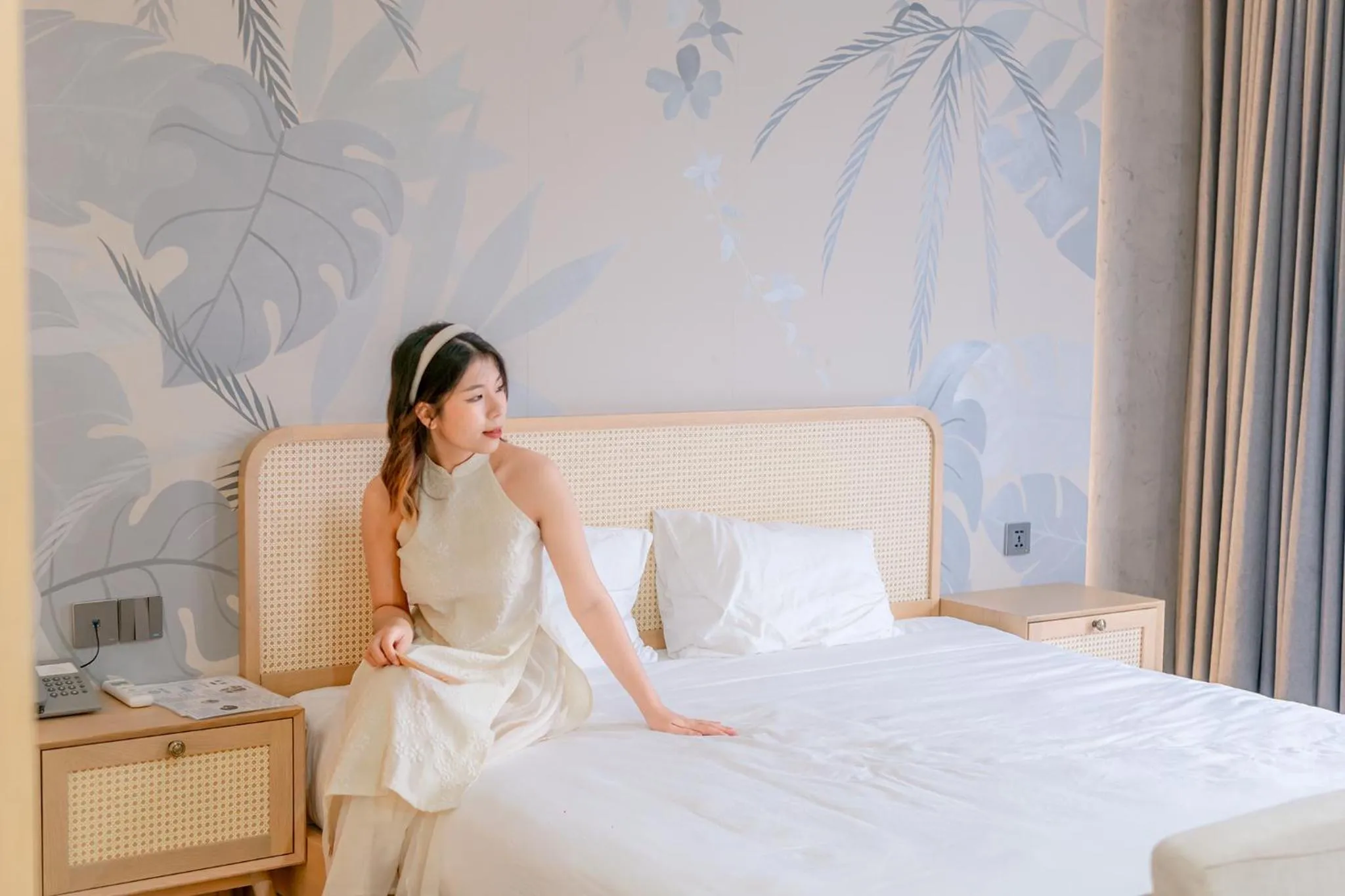 People, Bed in SHI HOUSE by Haviland