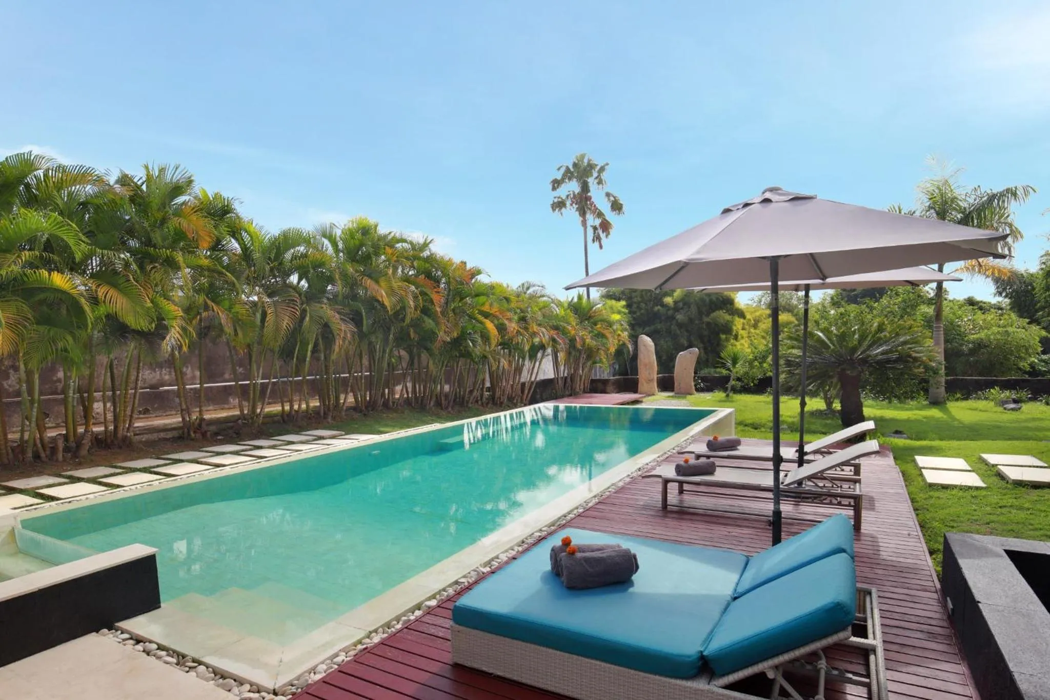 Swimming pool in Nara Villa Canggu by Ini Vie Hospitality
