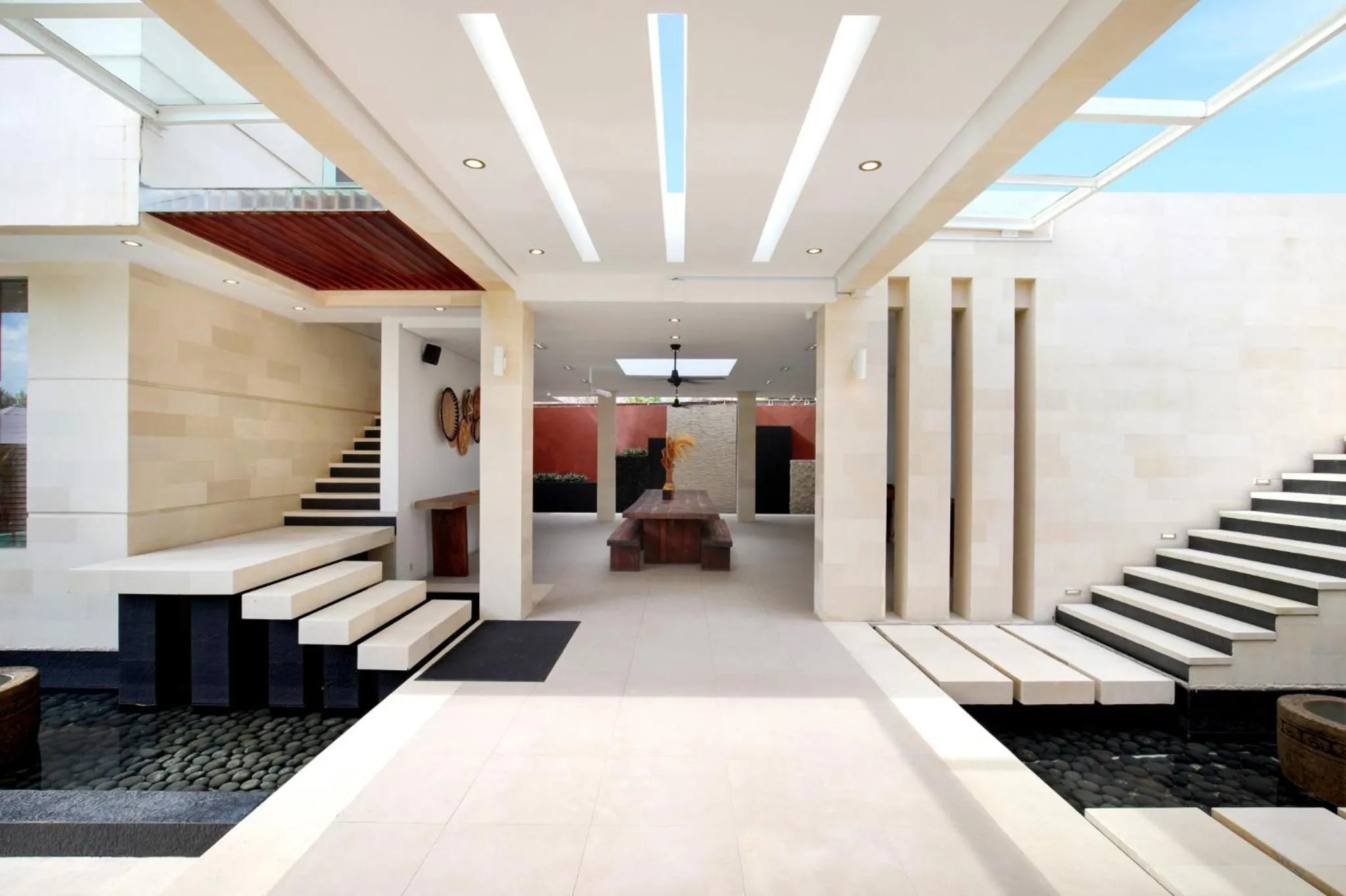 Living room in Nara Villa Canggu by Ini Vie Hospitality