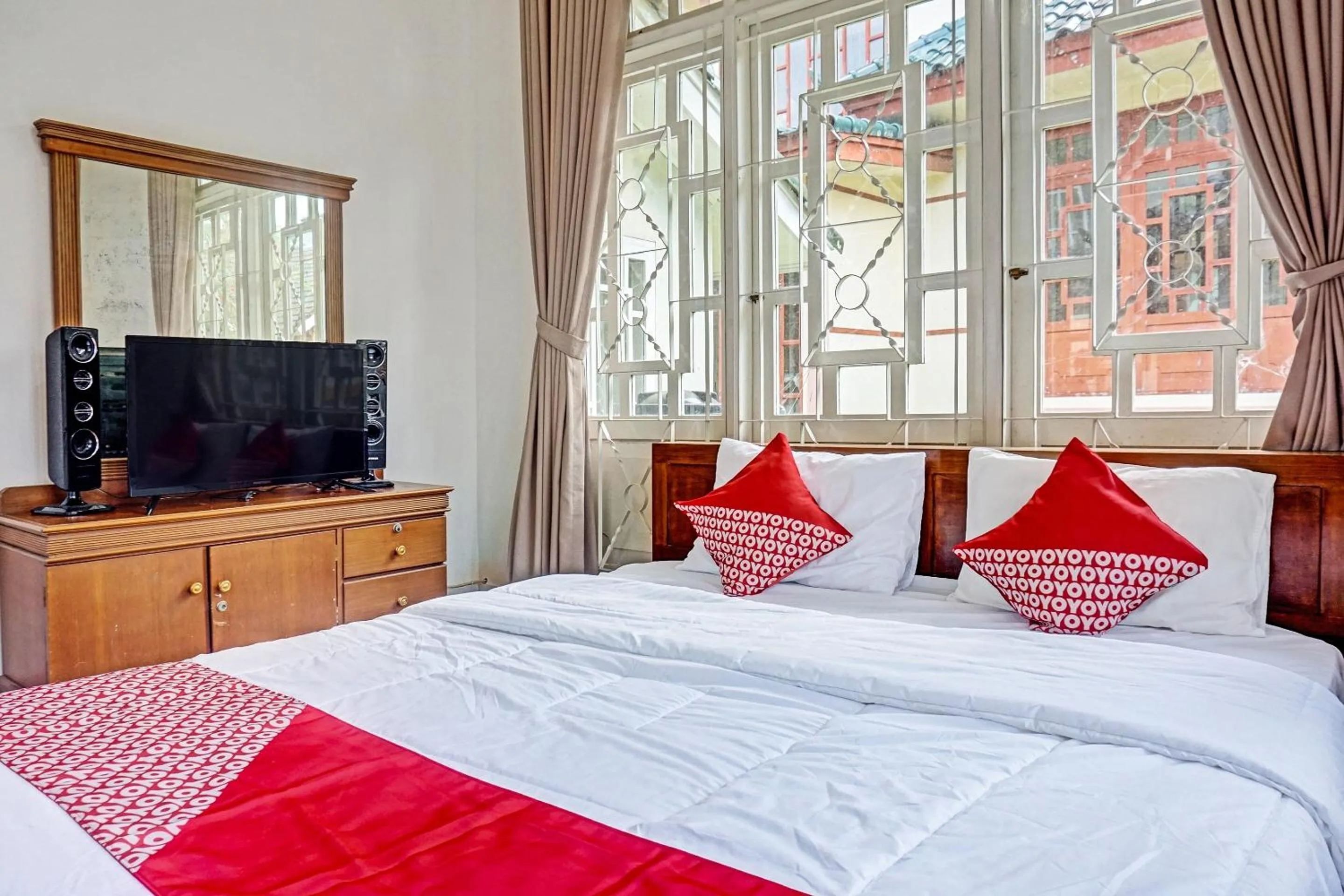 Bedroom in SPOT ON 91225 Kota Bunga Homestay Syariah