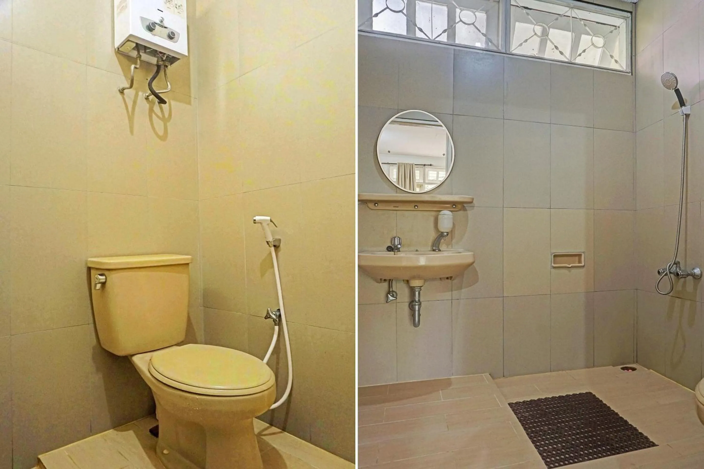 Bathroom in SPOT ON 91225 Kota Bunga Homestay Syariah