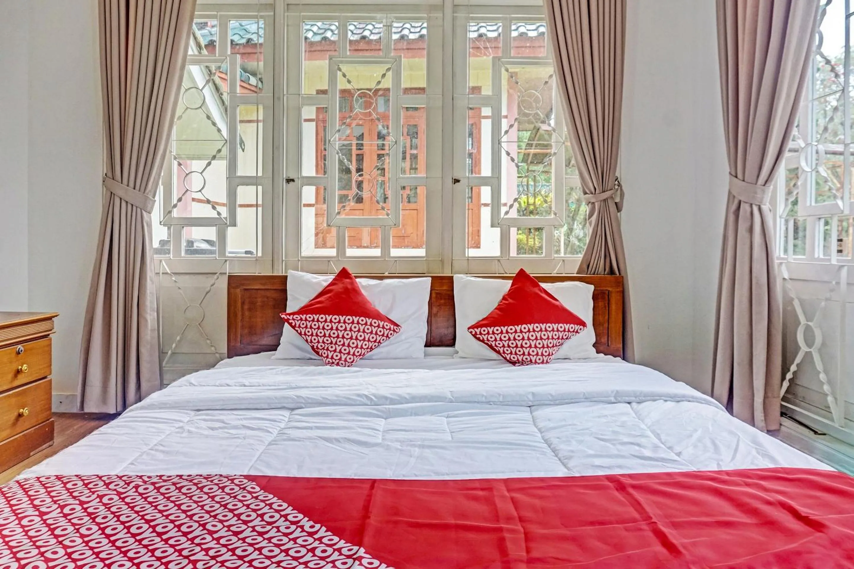 Bedroom in SPOT ON 91225 Kota Bunga Homestay Syariah